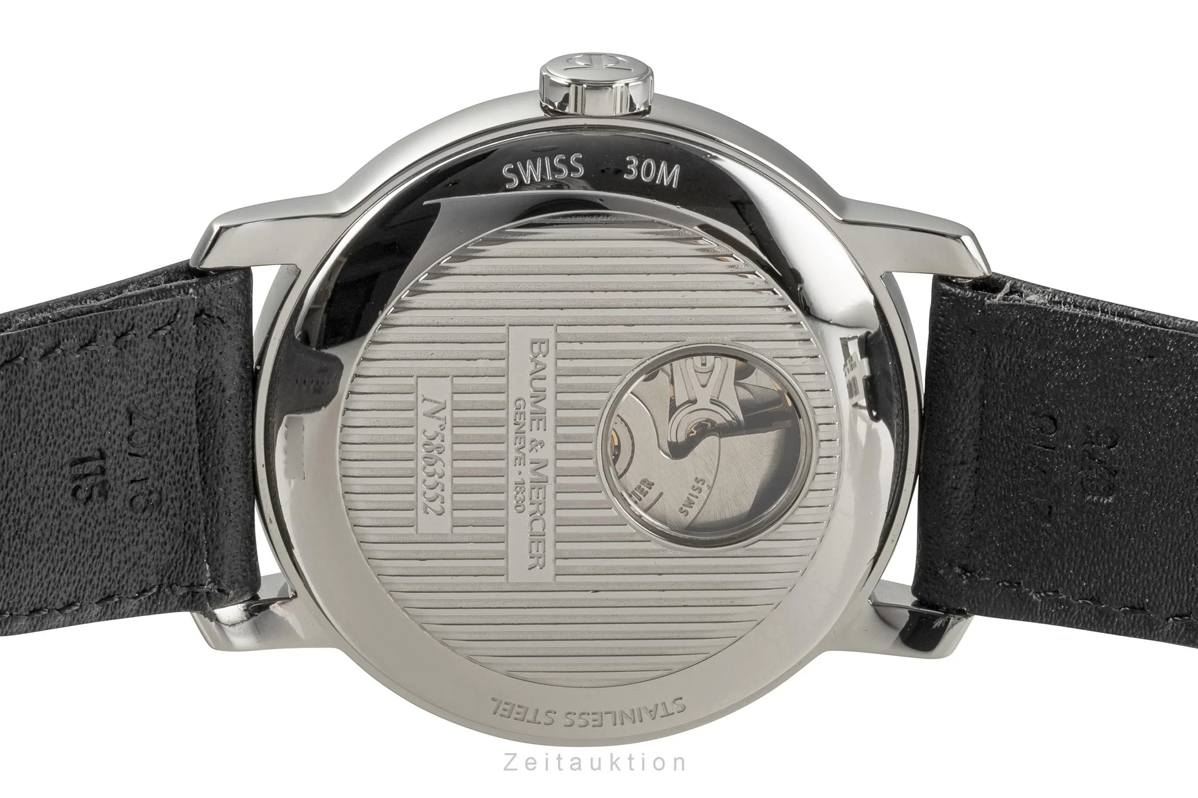 Baume & Mercier Classima steel automatic men's watch 65615 LP: 2600EUR  [2303681] - Image 9