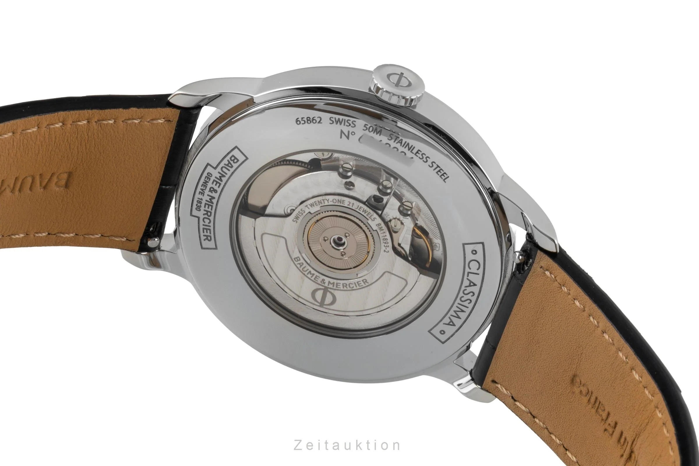 Baume & Mercier Classima steel automatic men's watch M0A10482 65862 LP: 3100EUR  [2600770] - Image 12