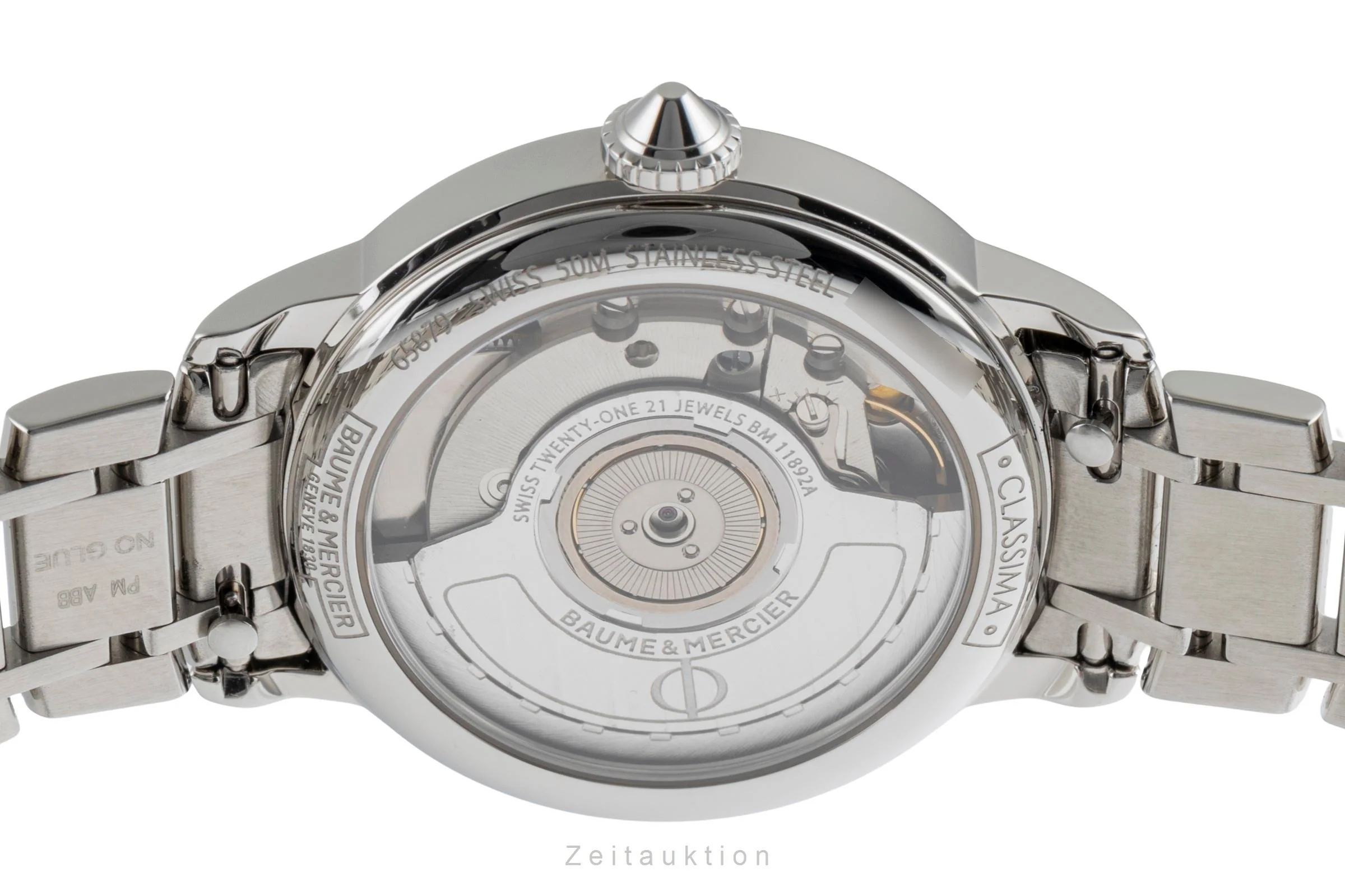 Baume & Mercier Classima steel automatic women's watch MOA10610  65879  [2503379] - Image 12