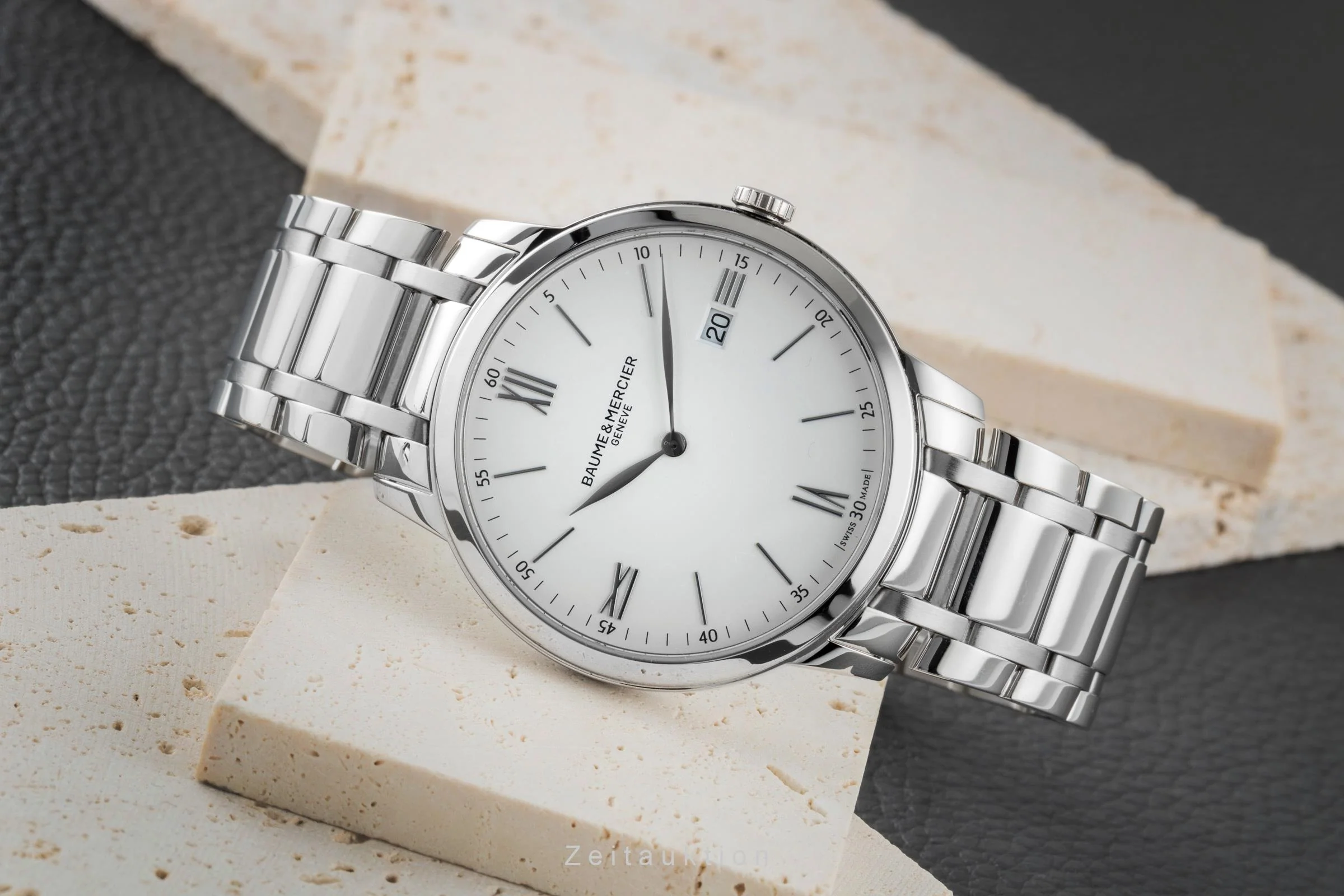 Baume & Mercier Classima steel quartz men's watch M0A10354  65809 LP: 1550EUR  [2600334] - Image 3