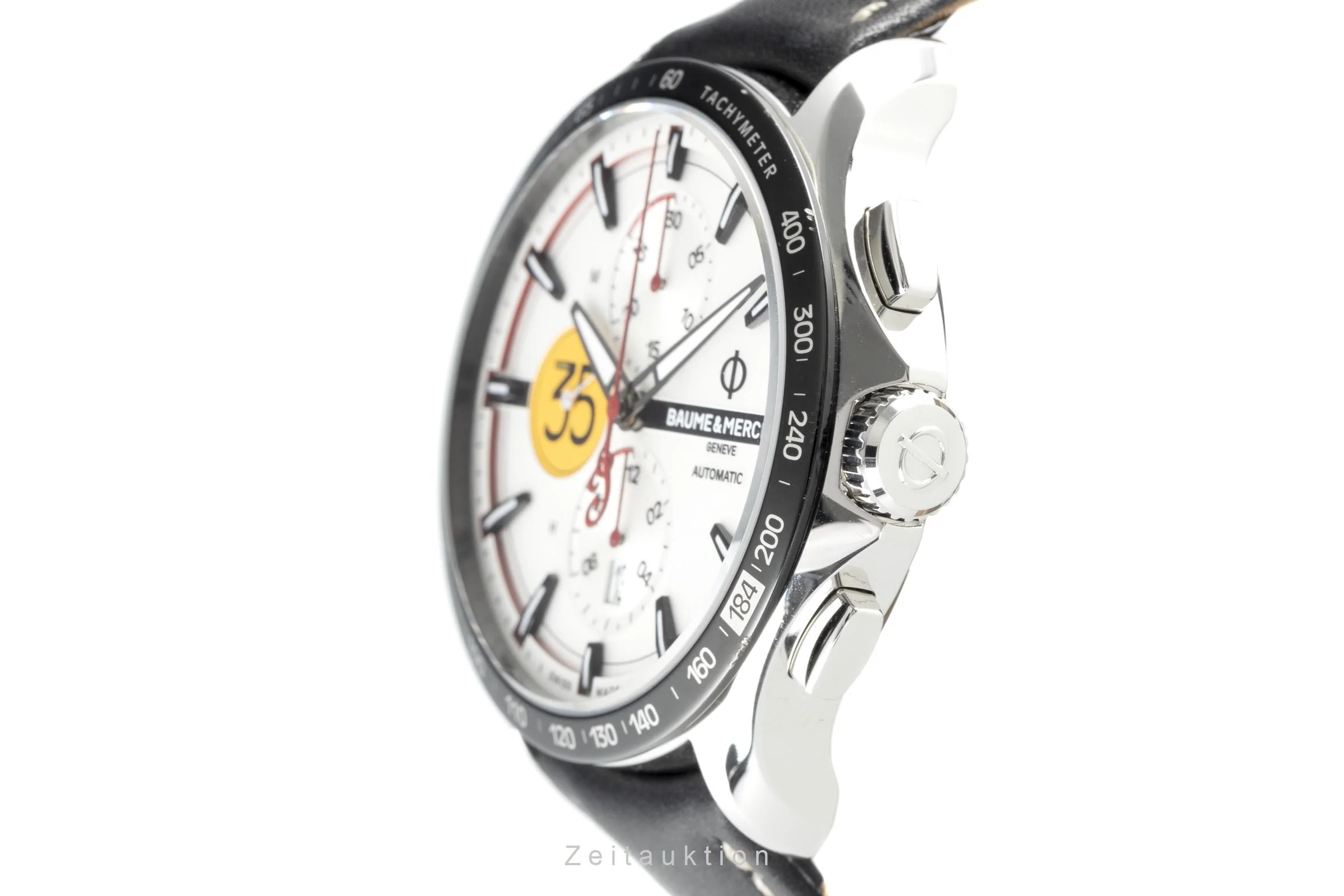 Baume & Mercier Clifton chronograph steel automatic men's watch 65843 LP: 4050EUR Limited  [2110690] - Image 6