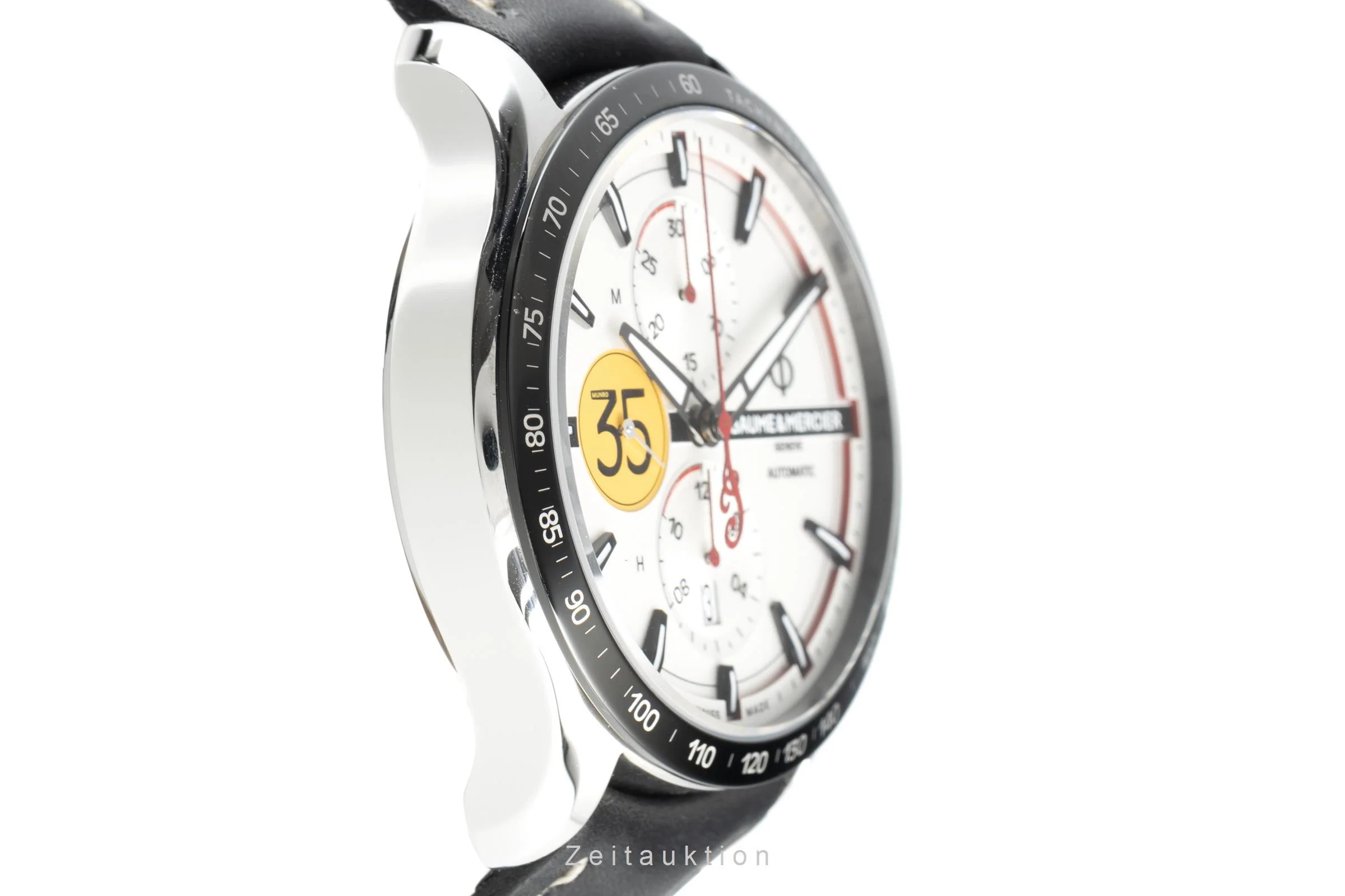 Baume & Mercier Clifton chronograph steel automatic men's watch 65843 LP: 4050EUR Limited  [2110690] - Image 7