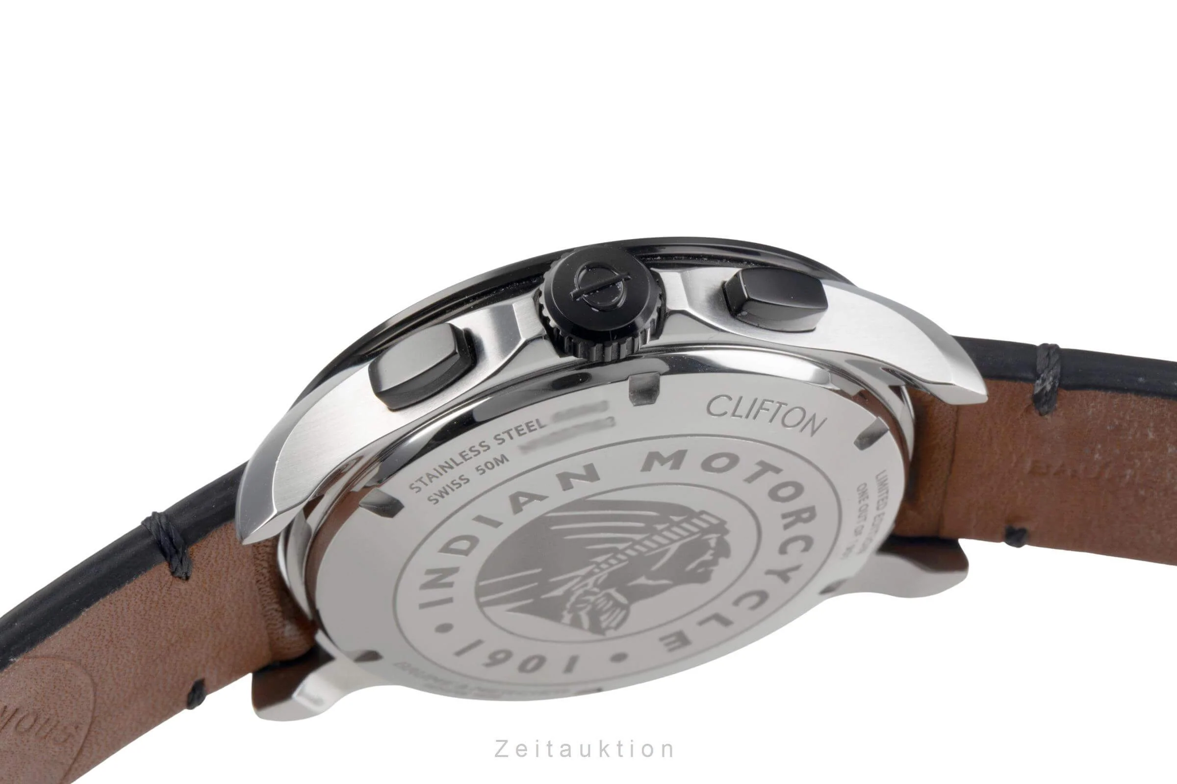 Baume & Mercier Clifton chronograph steel automatic men's watch 65843 M0A10402 LP: 4900EUR Limited  [2500569] - Image 11
