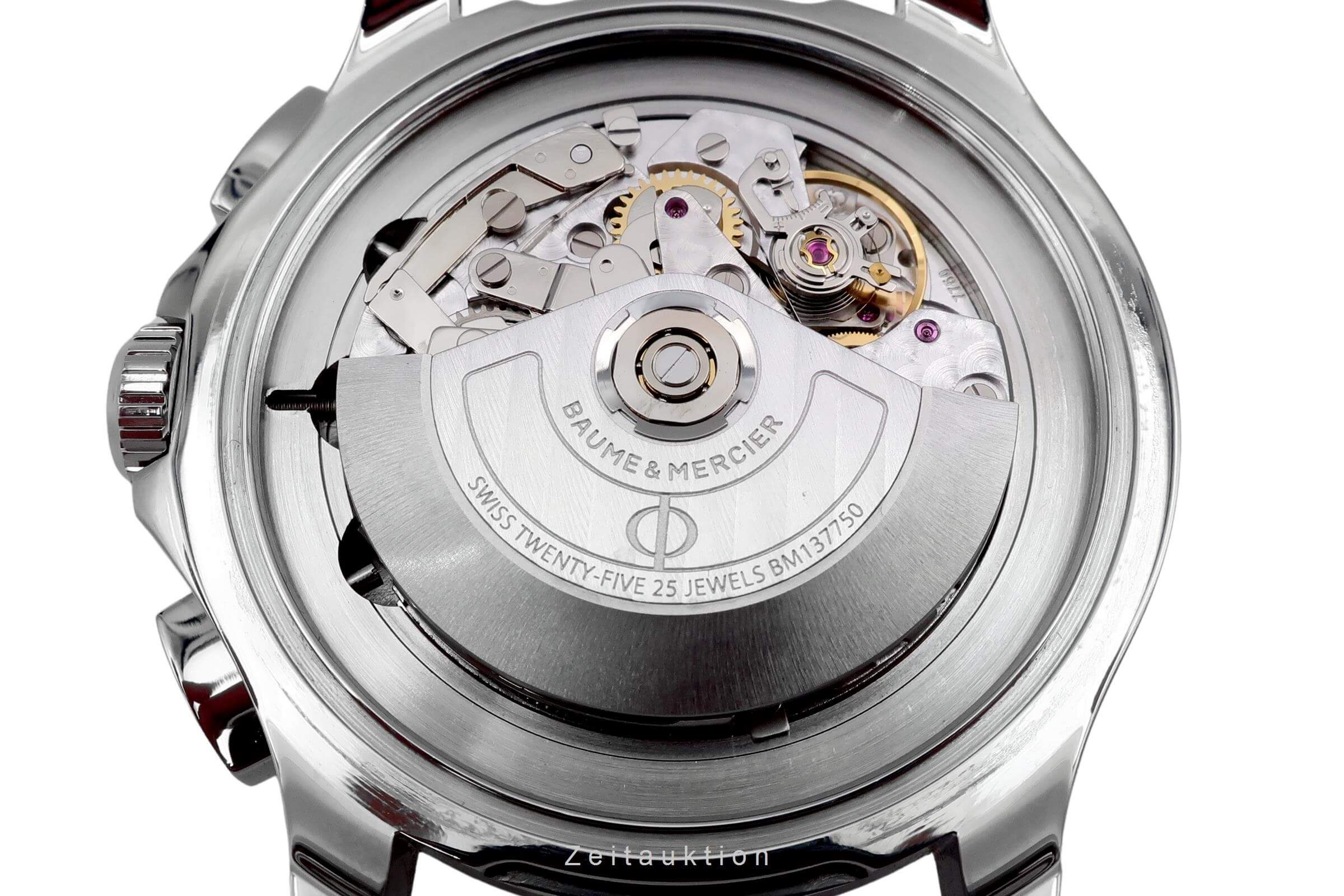Baume & Mercier Clifton chronograph steel automatic men's watch MOA10370 65826  [2502080] - Image 15