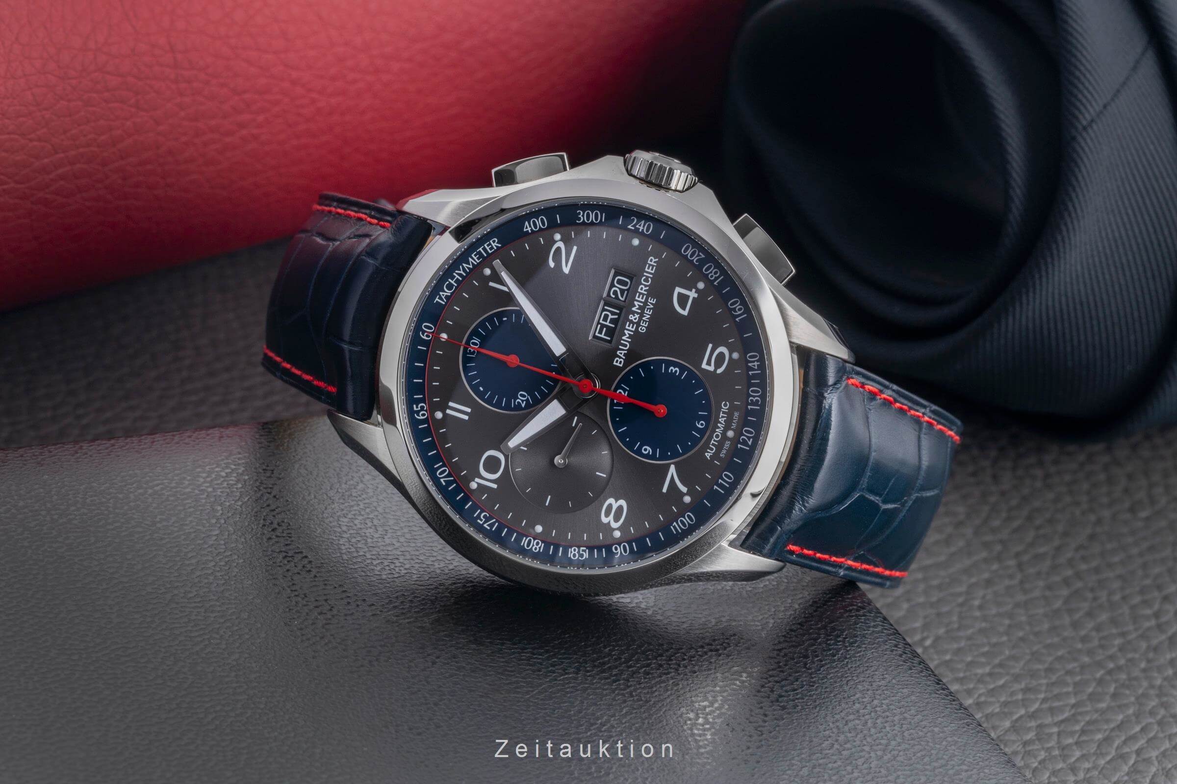Baume & Mercier Clifton chronograph steel automatic men's watch MOA10370 65826  [2502080] - Image 3