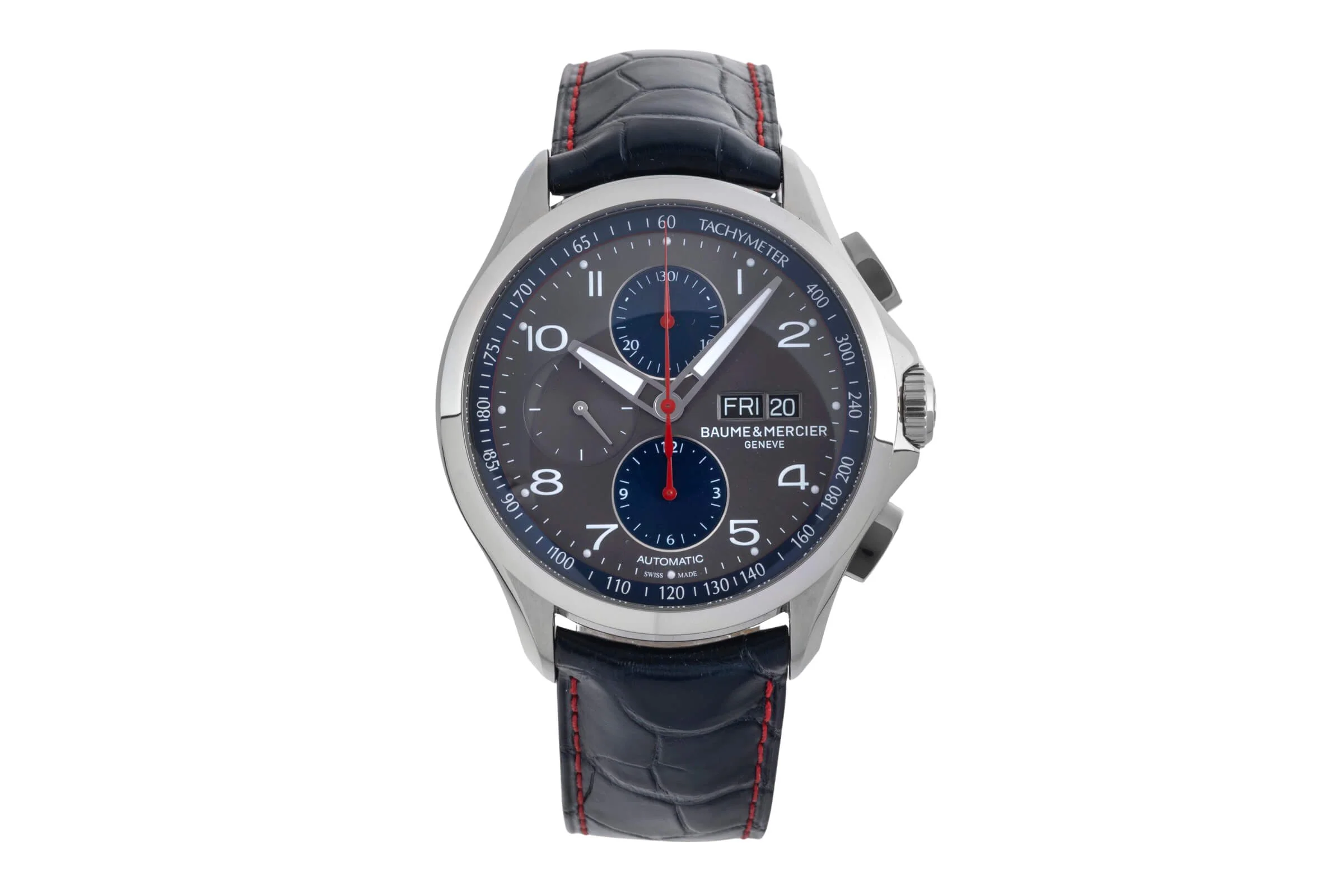 Baume & Mercier Clifton chronograph steel automatic men's watch MOA10370 65826  [2502080] - Image 5