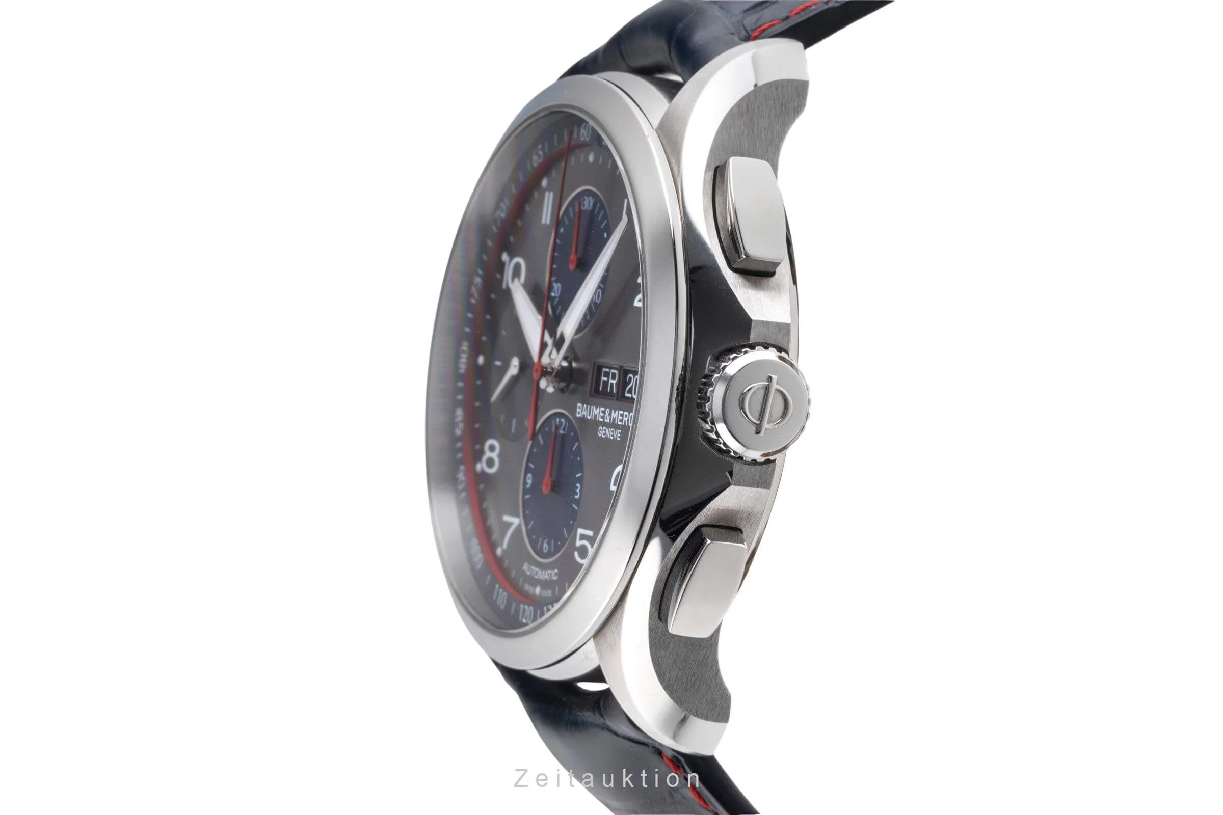Baume & Mercier Clifton chronograph steel automatic men's watch MOA10370 65826  [2502080] - Image 7