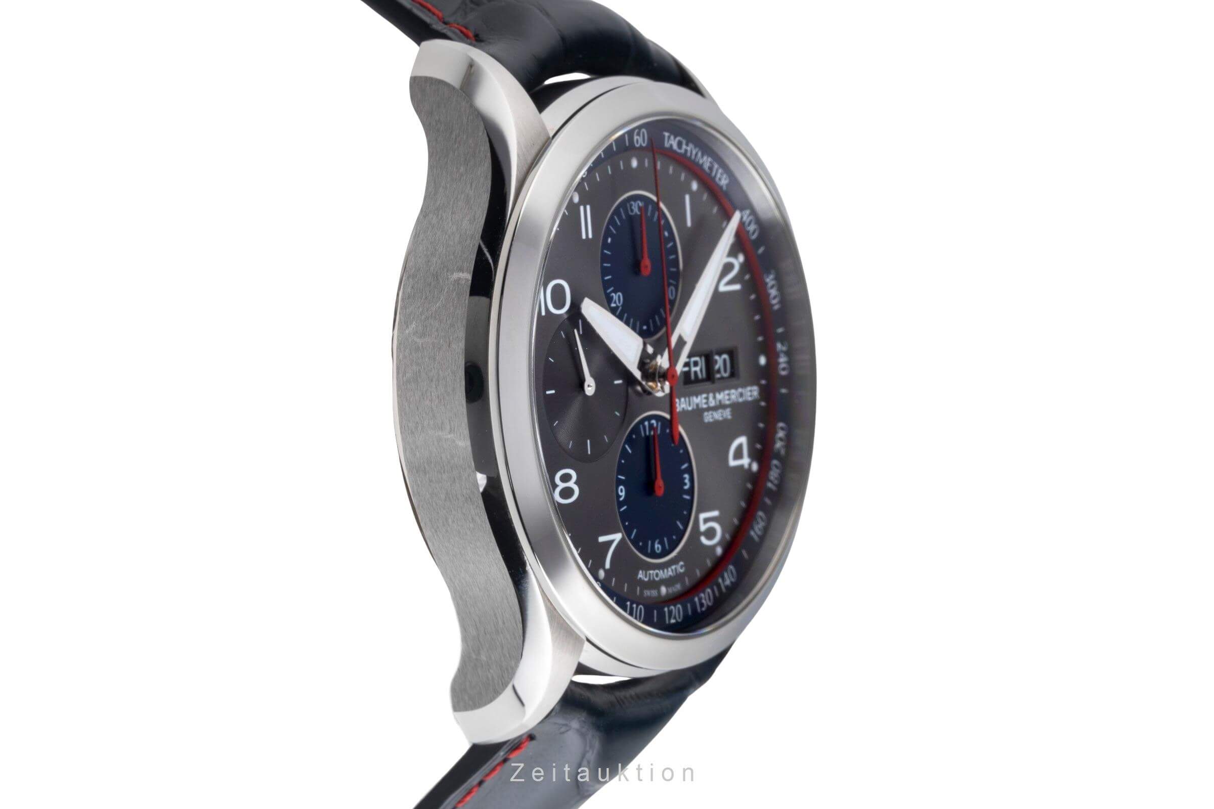 Baume & Mercier Clifton chronograph steel automatic men's watch MOA10370 65826  [2502080] - Image 8