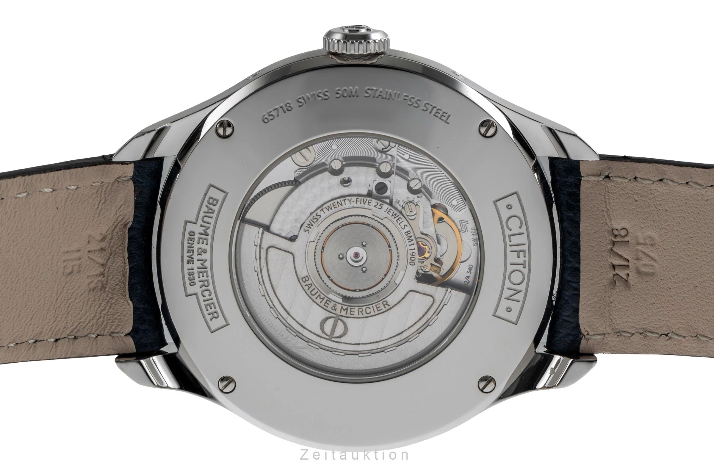 Baume & Mercier Clifton steel automatic men's watch M0A10055  65718  [2502356] - Image 12