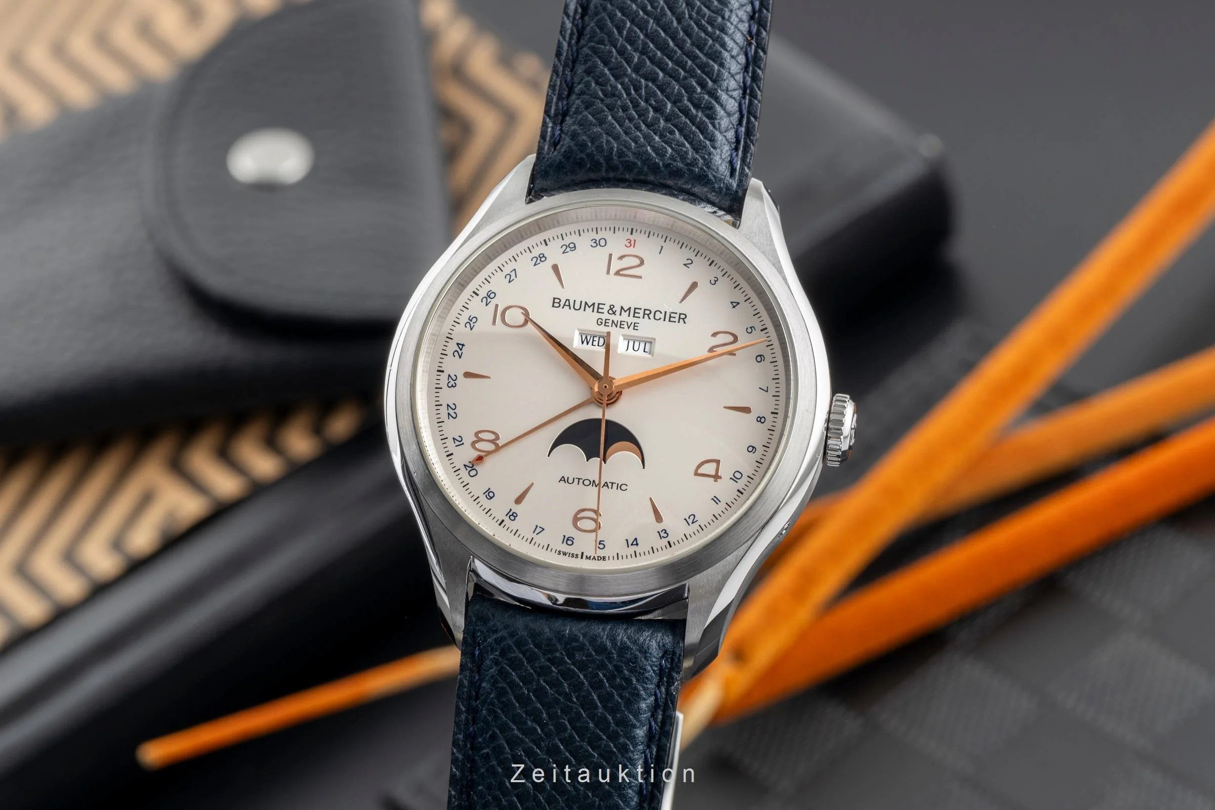 Baume & Mercier Clifton steel automatic men's watch M0A10055  65718  [2502356] - Image 2