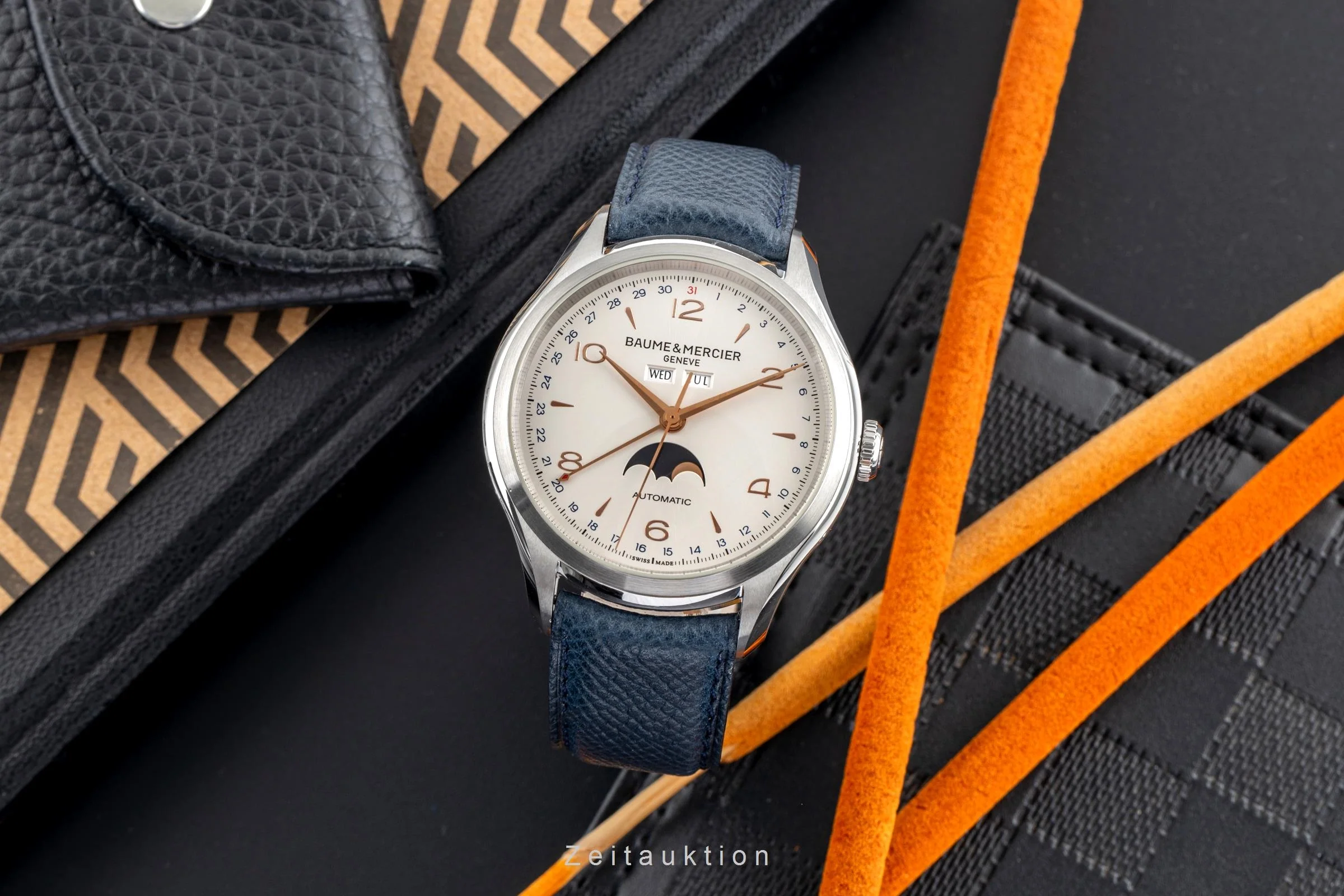 Baume & Mercier Clifton steel automatic men's watch M0A10055  65718  [2502356] - Image 4