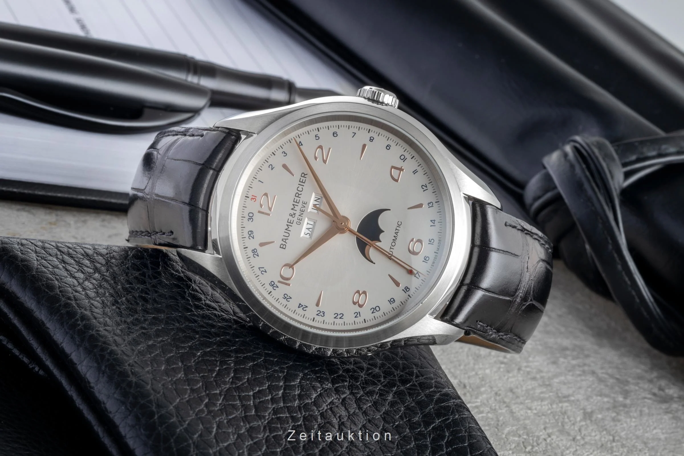 Baume & Mercier Clifton steel automatic men's watch M0A10055  ,65718  [2506988] - Image 3