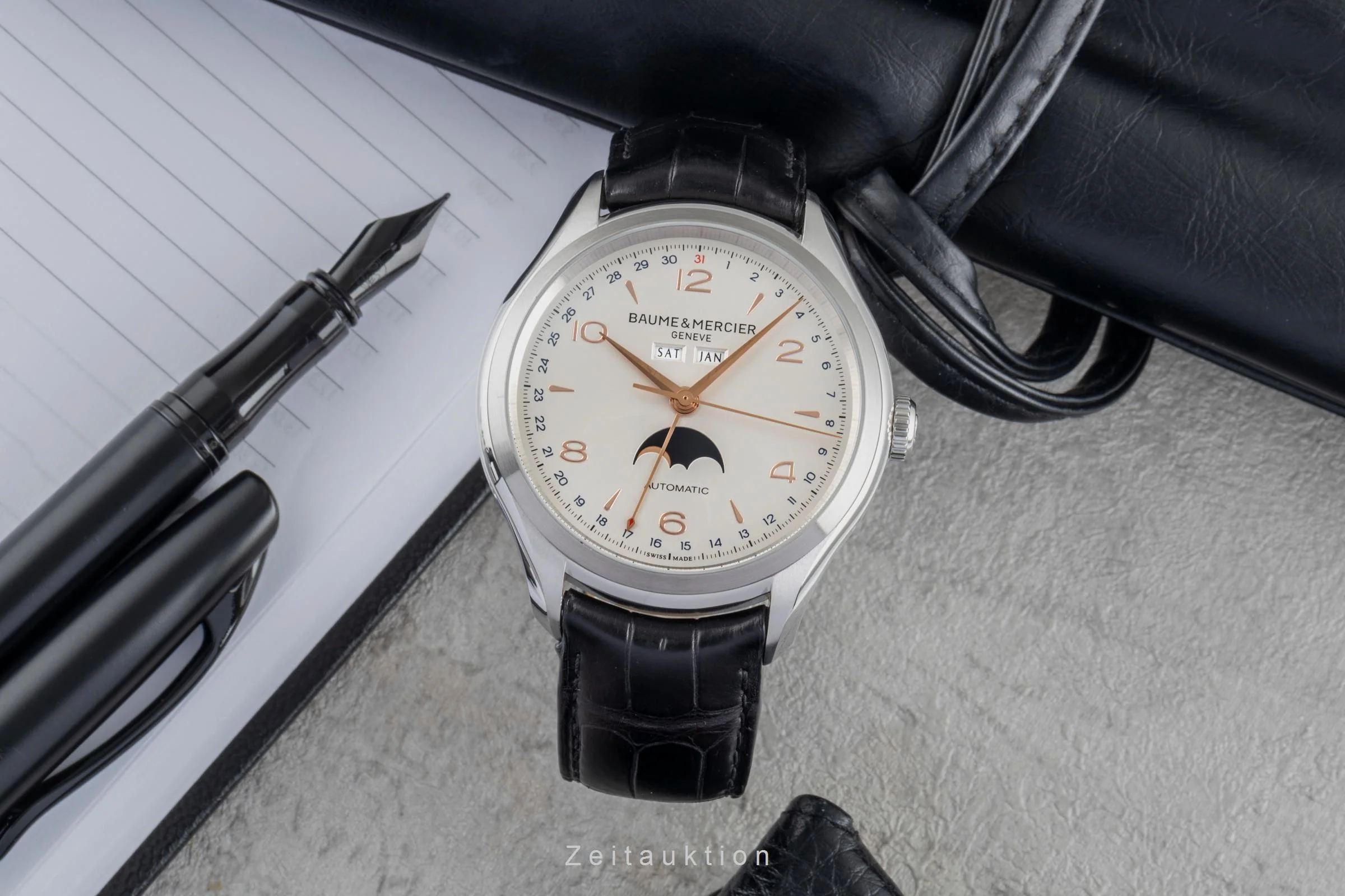 Baume & Mercier Clifton steel automatic men's watch M0A10055  ,65718  [2506988] - Image 4