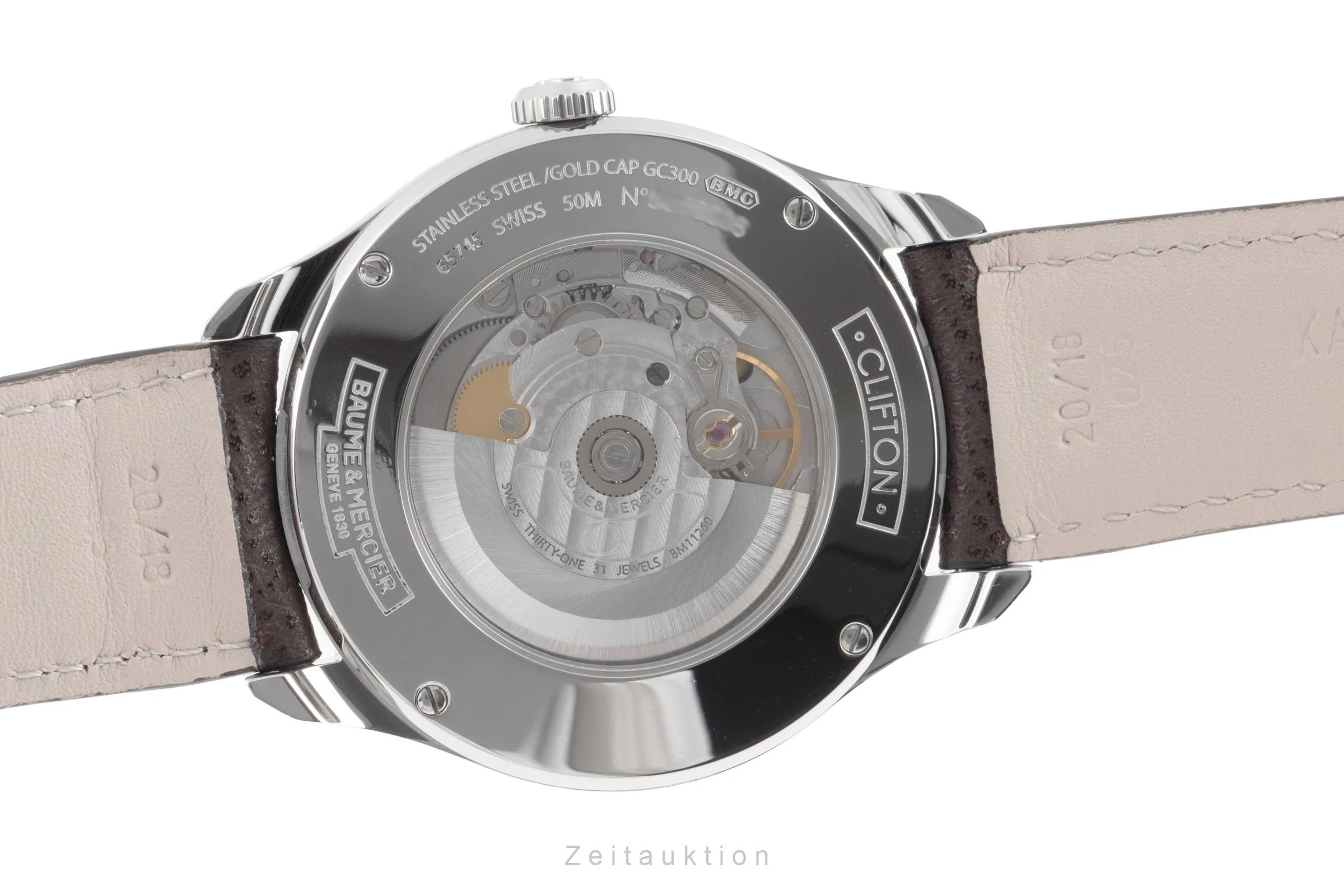 Baume & Mercier Clifton steel automatic men's watch M0A10139  65745 LP: 4400EUR  [2502814] - Image 11