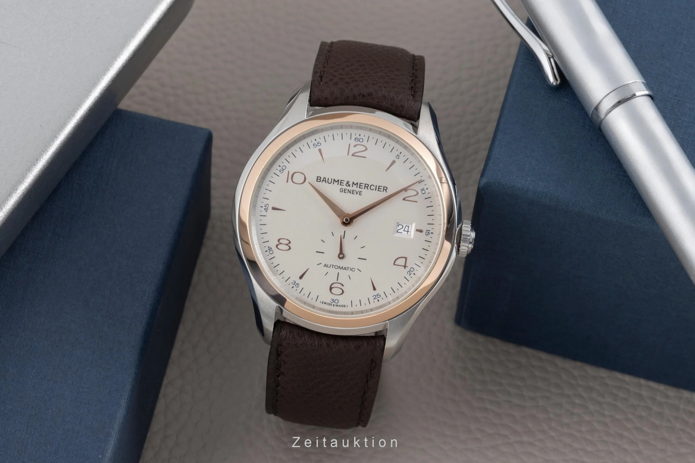 Baume & Mercier Clifton steel automatic men's watch M0A10139  65745 LP: 4400EUR  [2502814] - Image 4