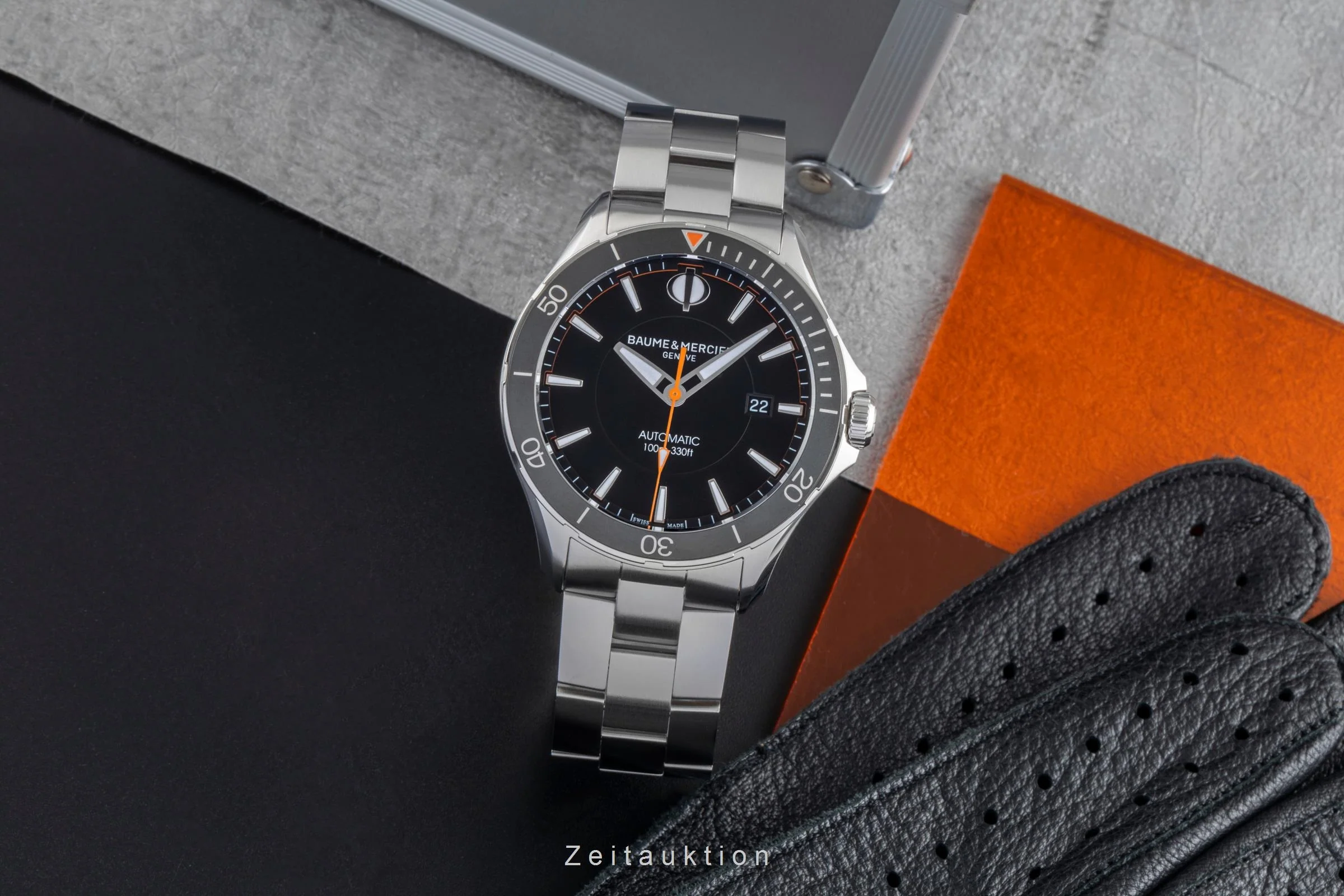 Baume & Mercier Clifton steel automatic men's watch M0A10340, 65827  [2506325] - Image 4
