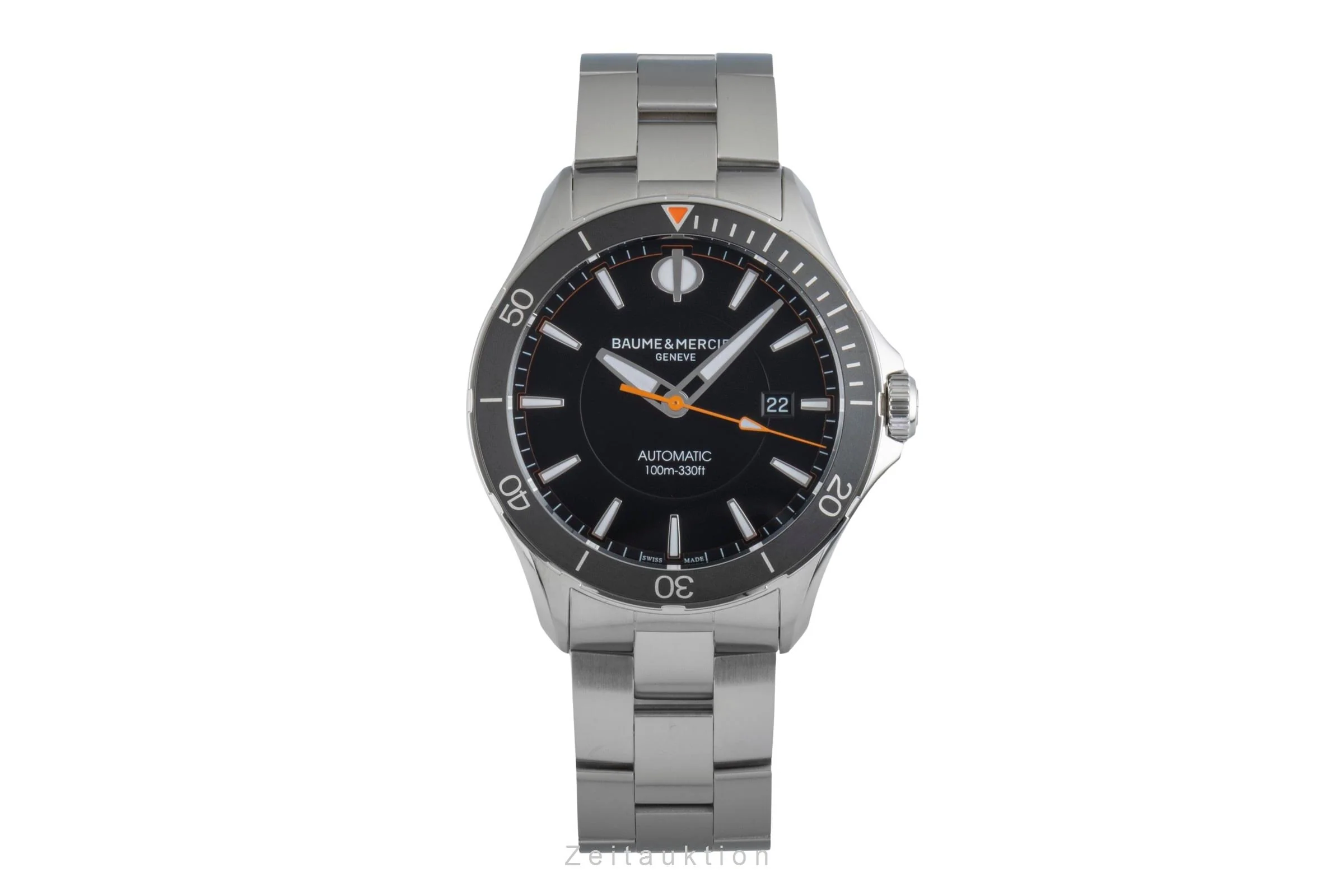 Baume & Mercier Clifton steel automatic men's watch M0A10340, 65827  [2506325] - Image 5
