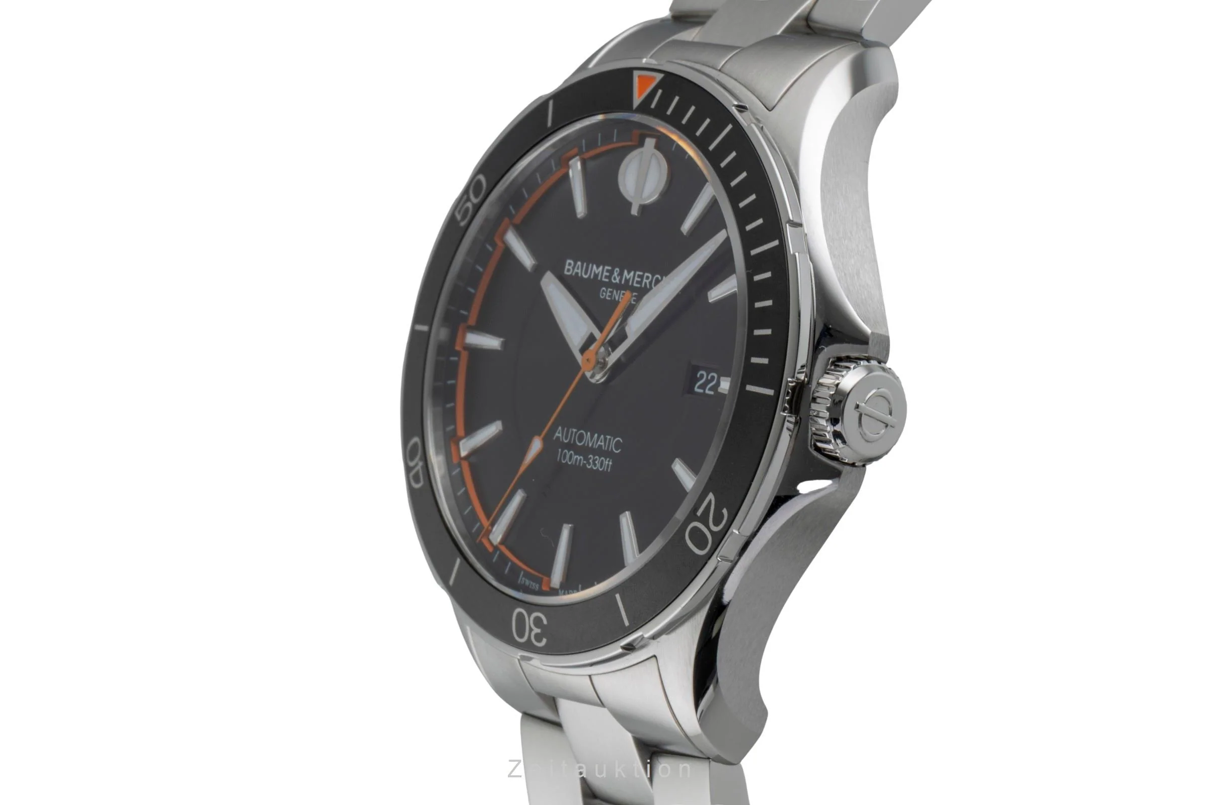 Baume & Mercier Clifton steel automatic men's watch M0A10340, 65827  [2506325] - Image 7