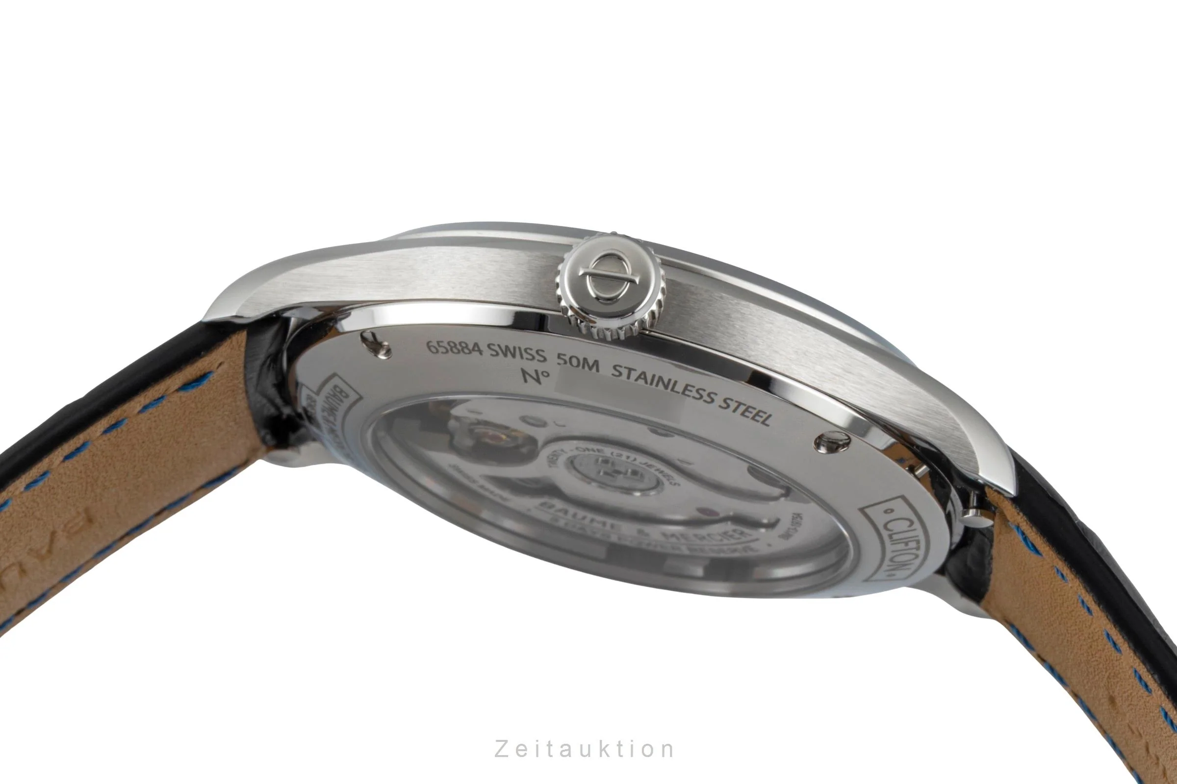 Baume & Mercier Clifton steel automatic men's watch M0A10467  [2600866] - Image 13