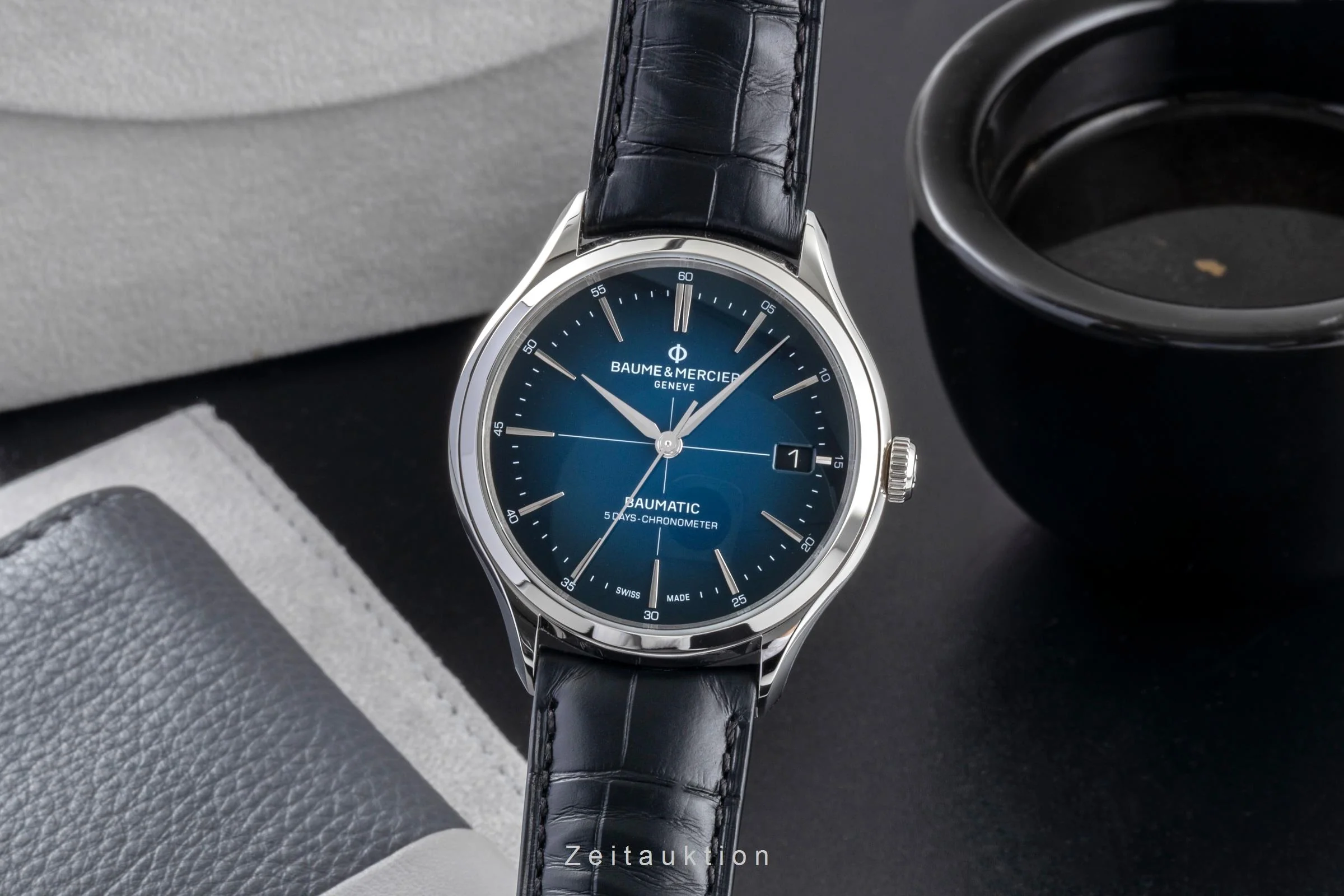 Baume & Mercier Clifton steel automatic men's watch M0A10467  [2600866] - Image 2