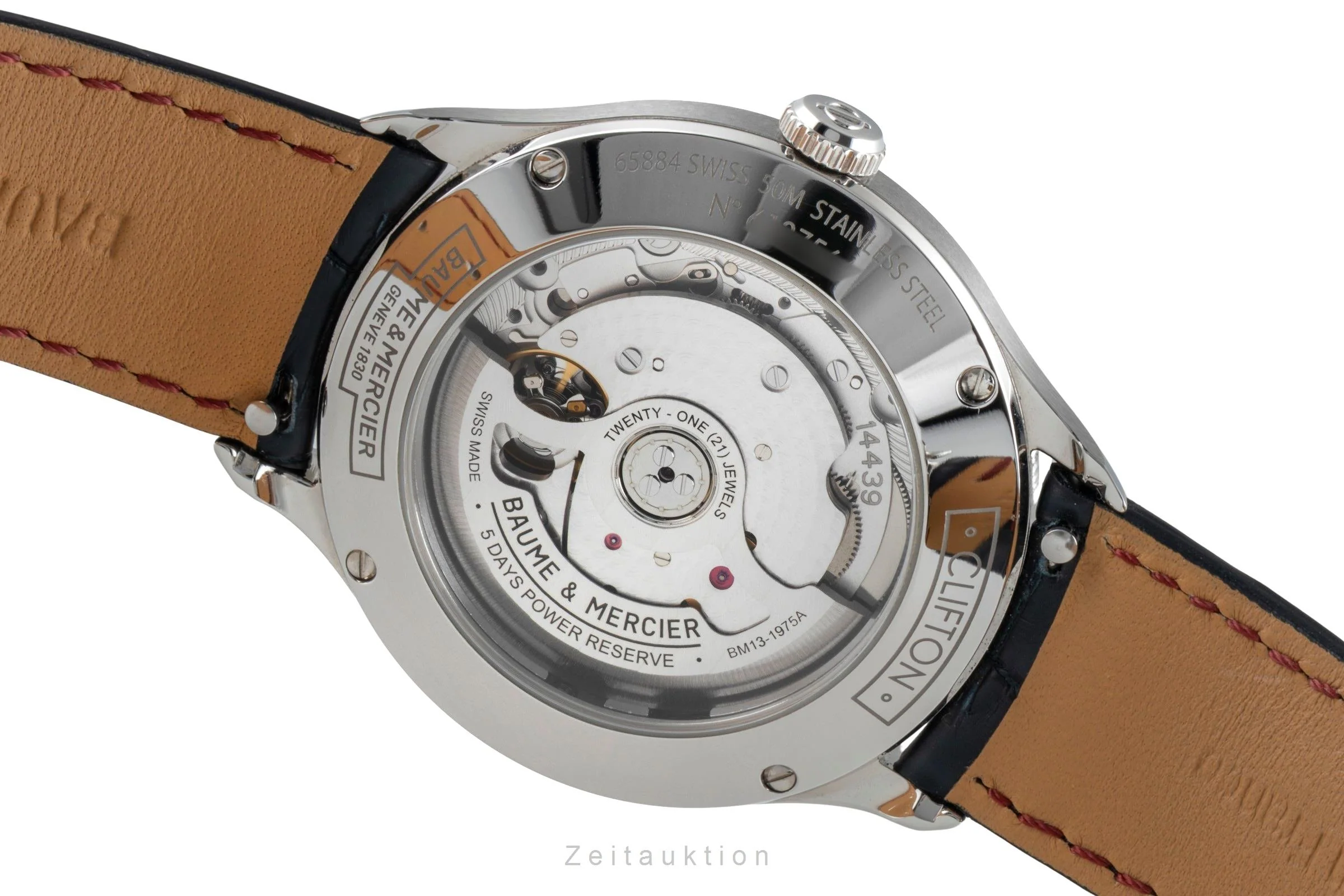 Baume & Mercier Clifton steel automatic men's watch M0A10550 , 65884 LP: 3550EUR  [2507243] - Image 13
