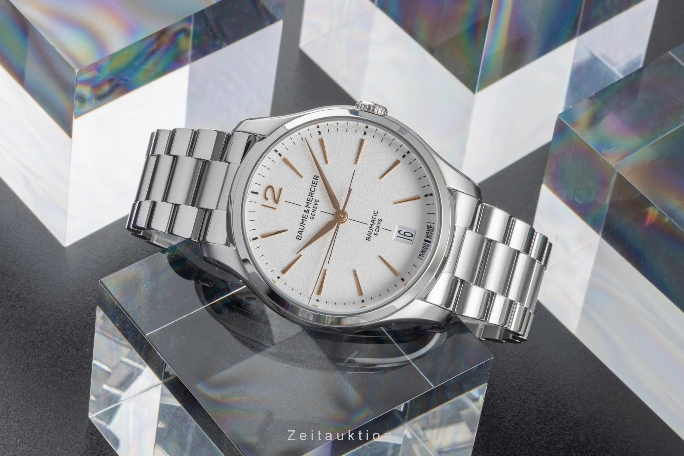 Baume & Mercier Clifton steel automatic men's watch M0A10793 LP: 3700EUR  [2507547] - Image 3