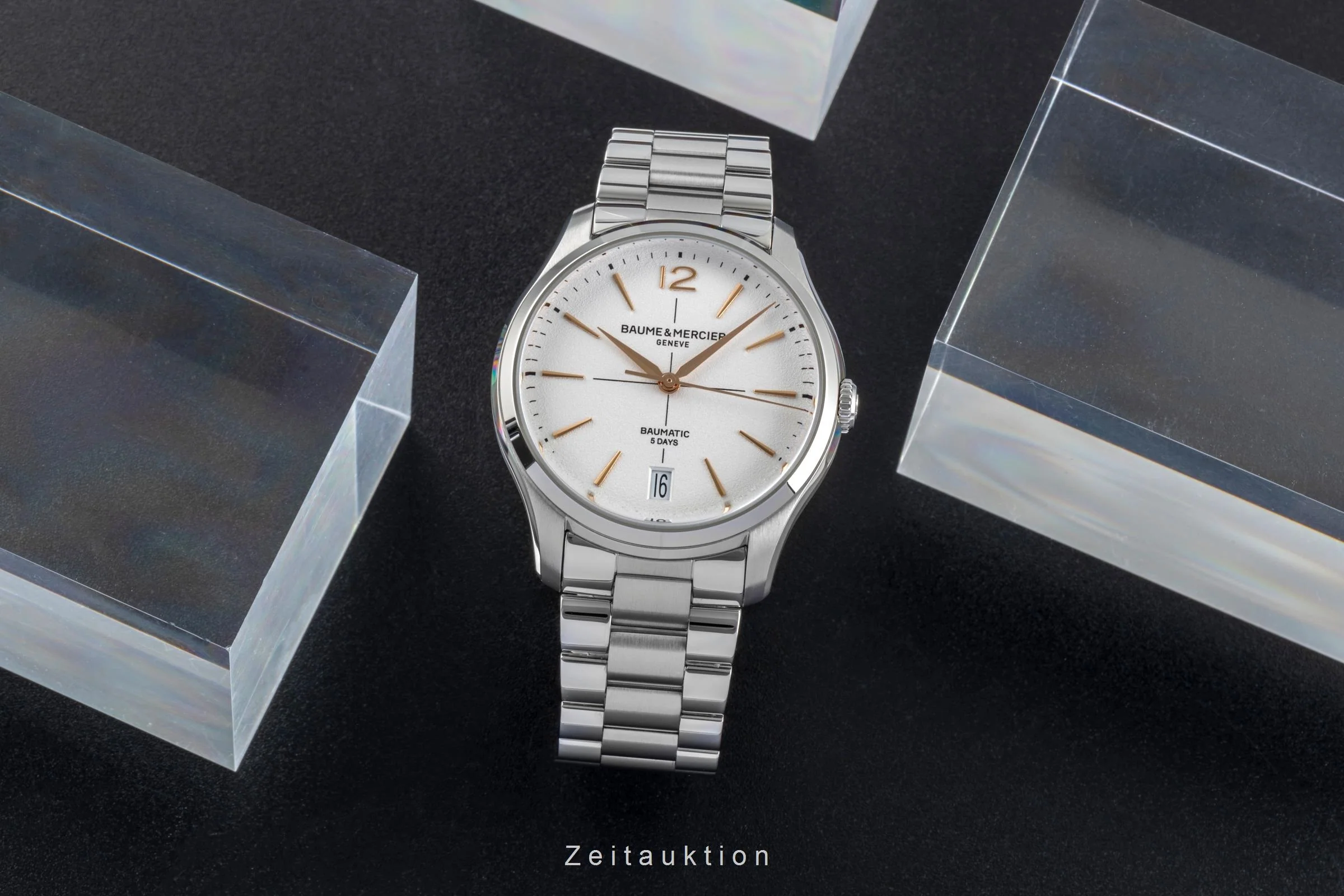 Baume & Mercier Clifton steel automatic men's watch M0A10793 LP: 3700EUR  [2507547] - Image 4