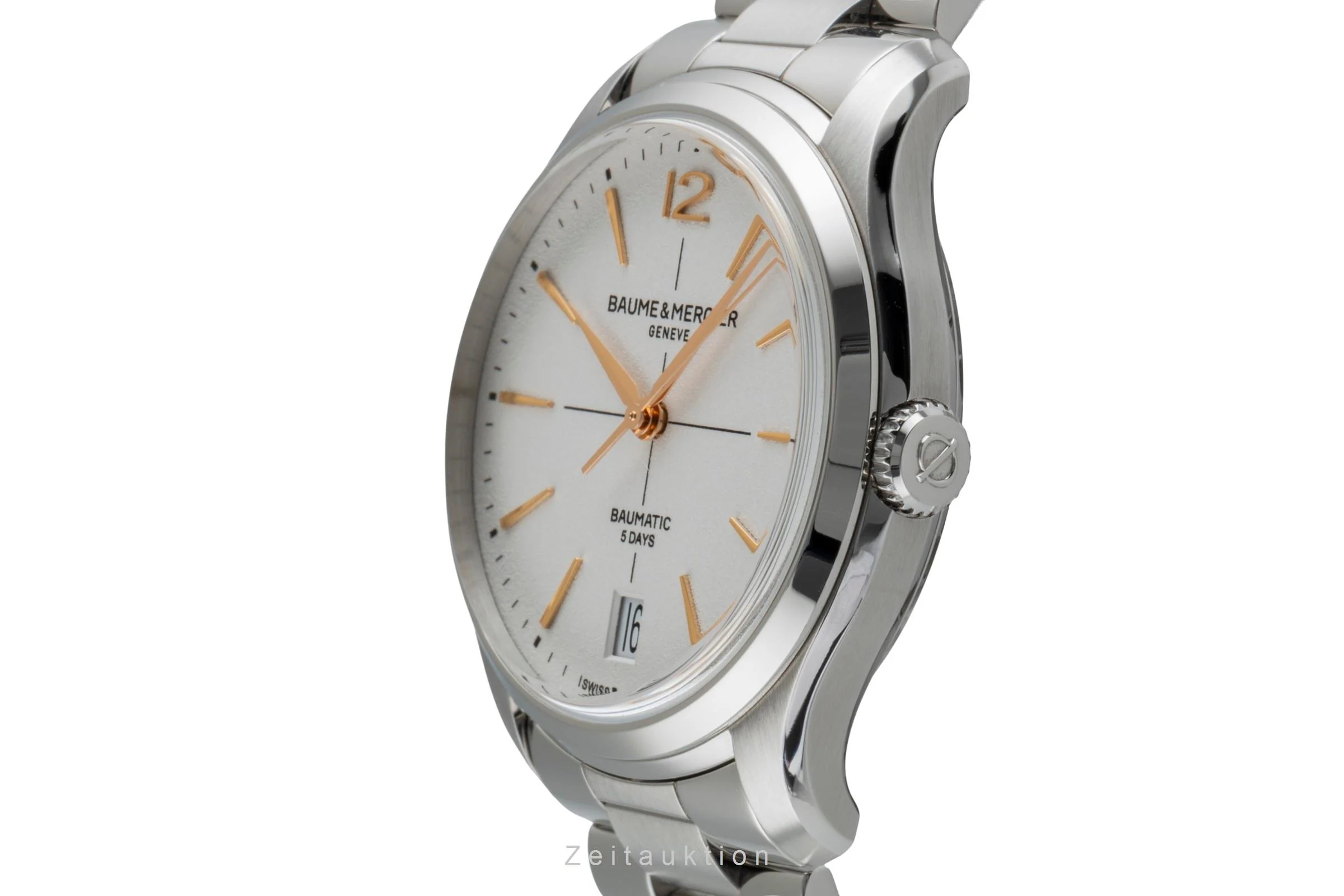 Baume & Mercier Clifton steel automatic men's watch M0A10793 LP: 3700EUR  [2507547] - Image 7