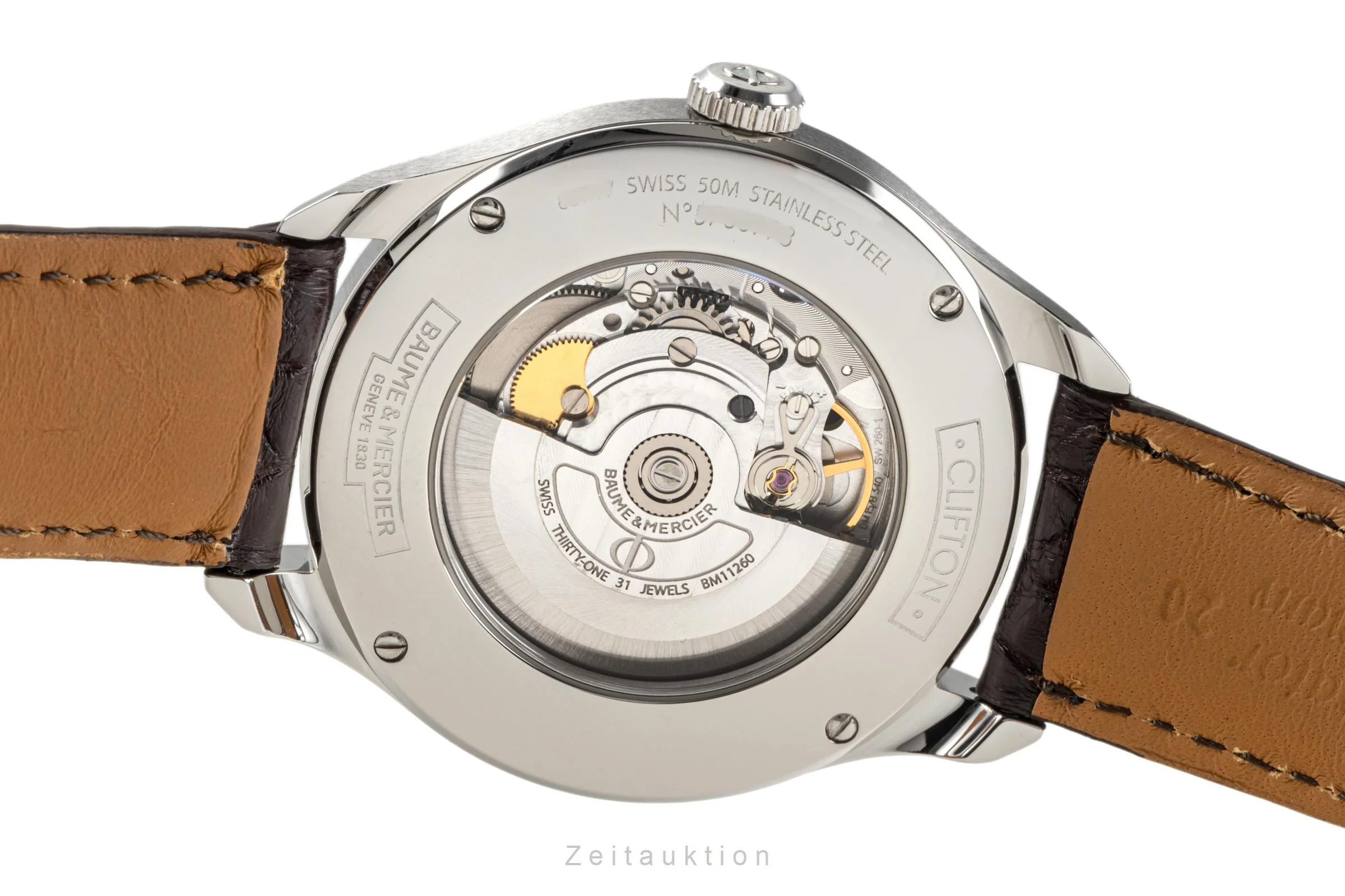 Baume & Mercier Clifton steel automatic men's watch MOA/0099, 65717 LP: 3400EUR  [2301224] - Image 10