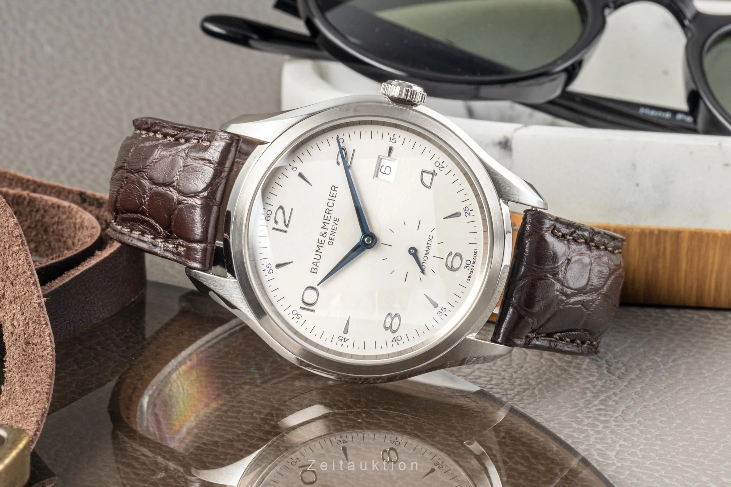 Baume & Mercier Clifton steel automatic men's watch MOA/0099, 65717 LP: 3400EUR  [2301224] - Image 2