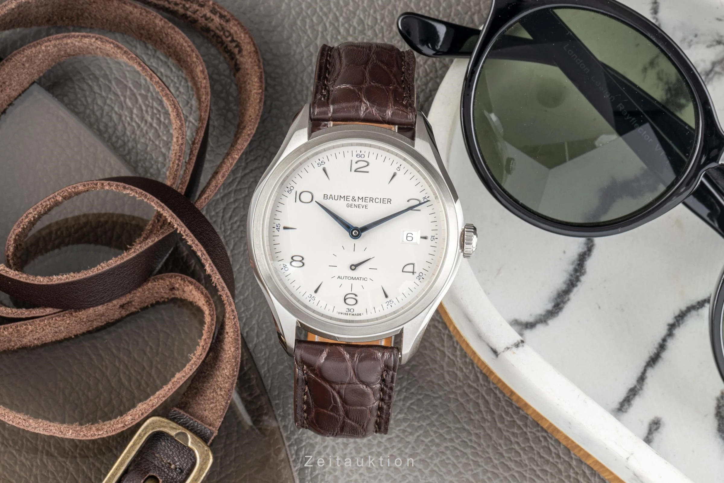 Baume & Mercier Clifton steel automatic men's watch MOA/0099, 65717 LP: 3400EUR  [2301224] - Image 3