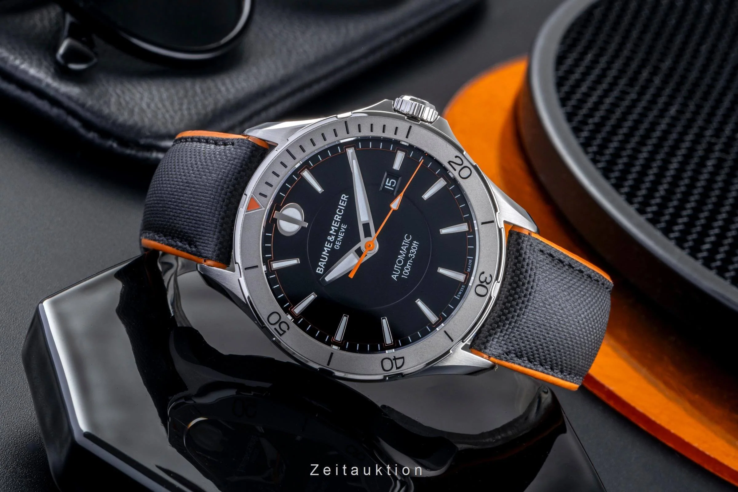 Baume & Mercier Clifton steel automatic men's watch MOA10338   65819 LP: 2500EUR  [2501853] - Image 3