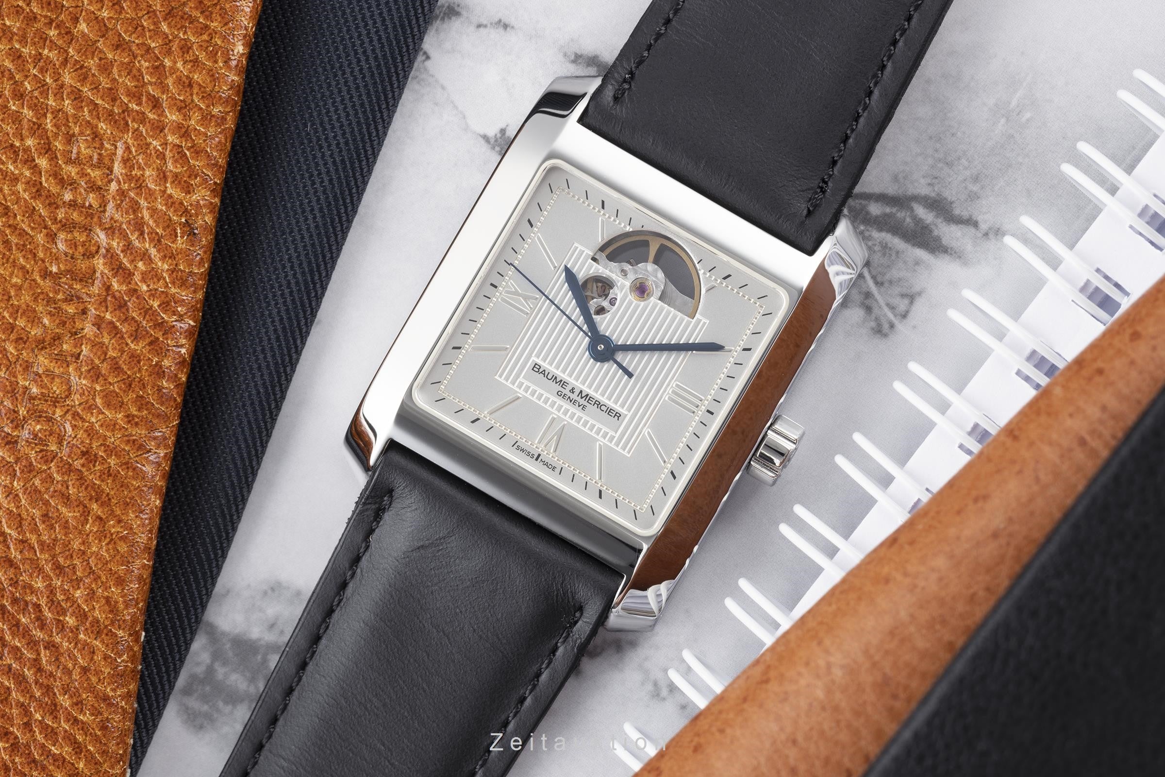 Baume & Mercier Hampton steel automatic men's watch 65577  [2203650] - Image 2