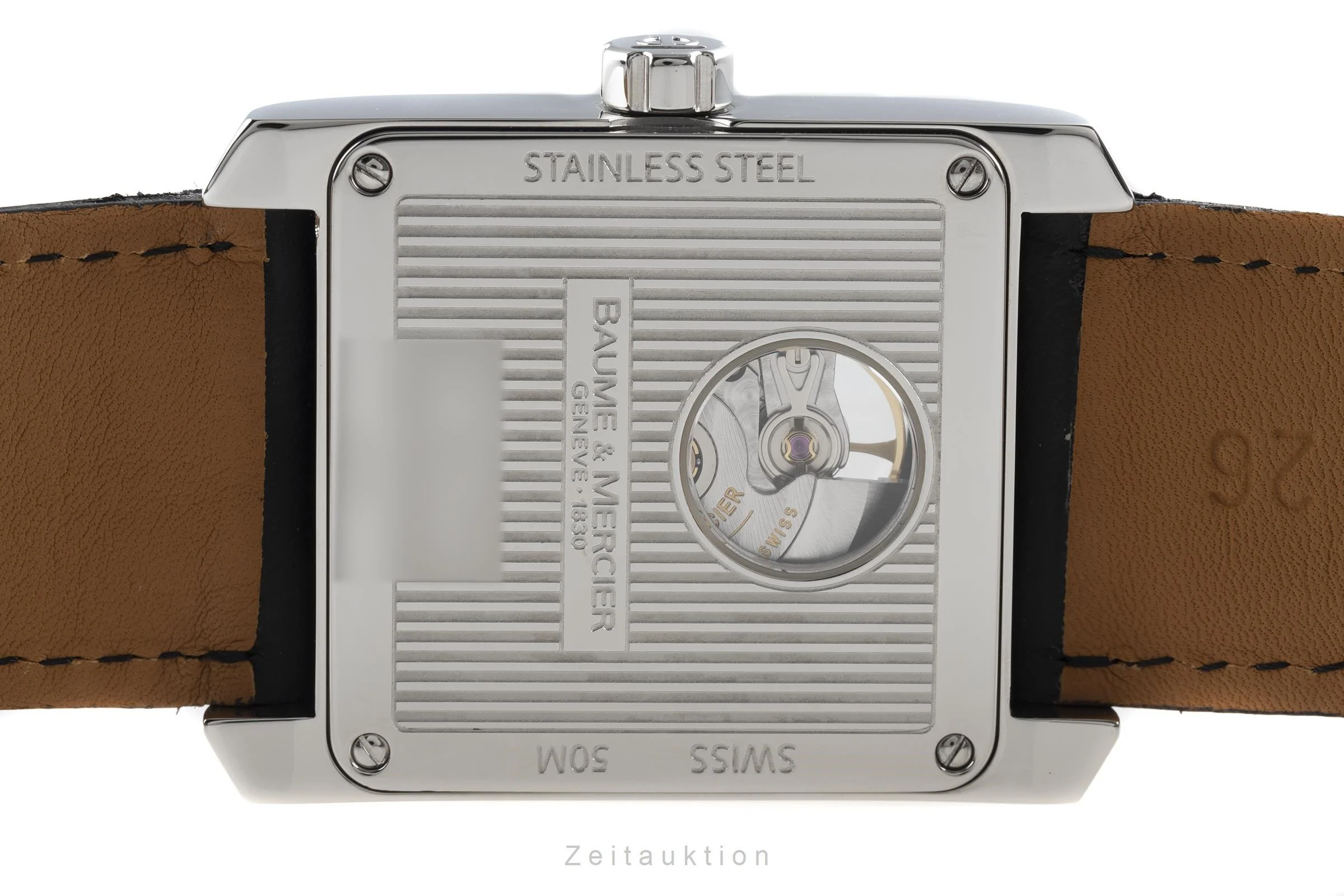 Baume & Mercier Hampton steel automatic men's watch 65577  [2203650] - Image 9