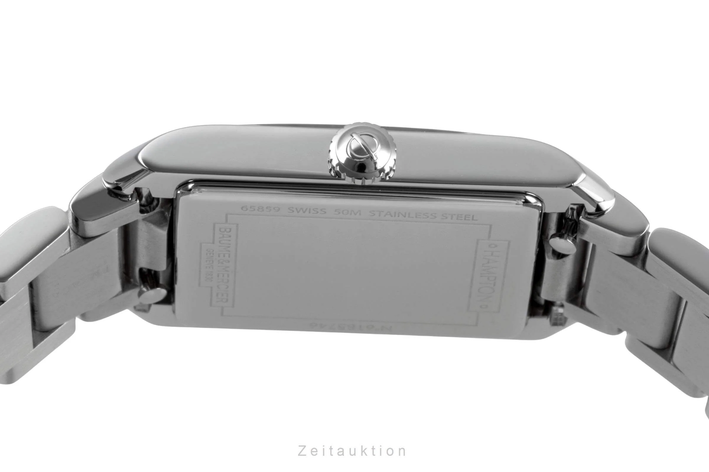 Baume & Mercier Hampton steel quartz women's watch M0A10474  [2502170] - Image 10