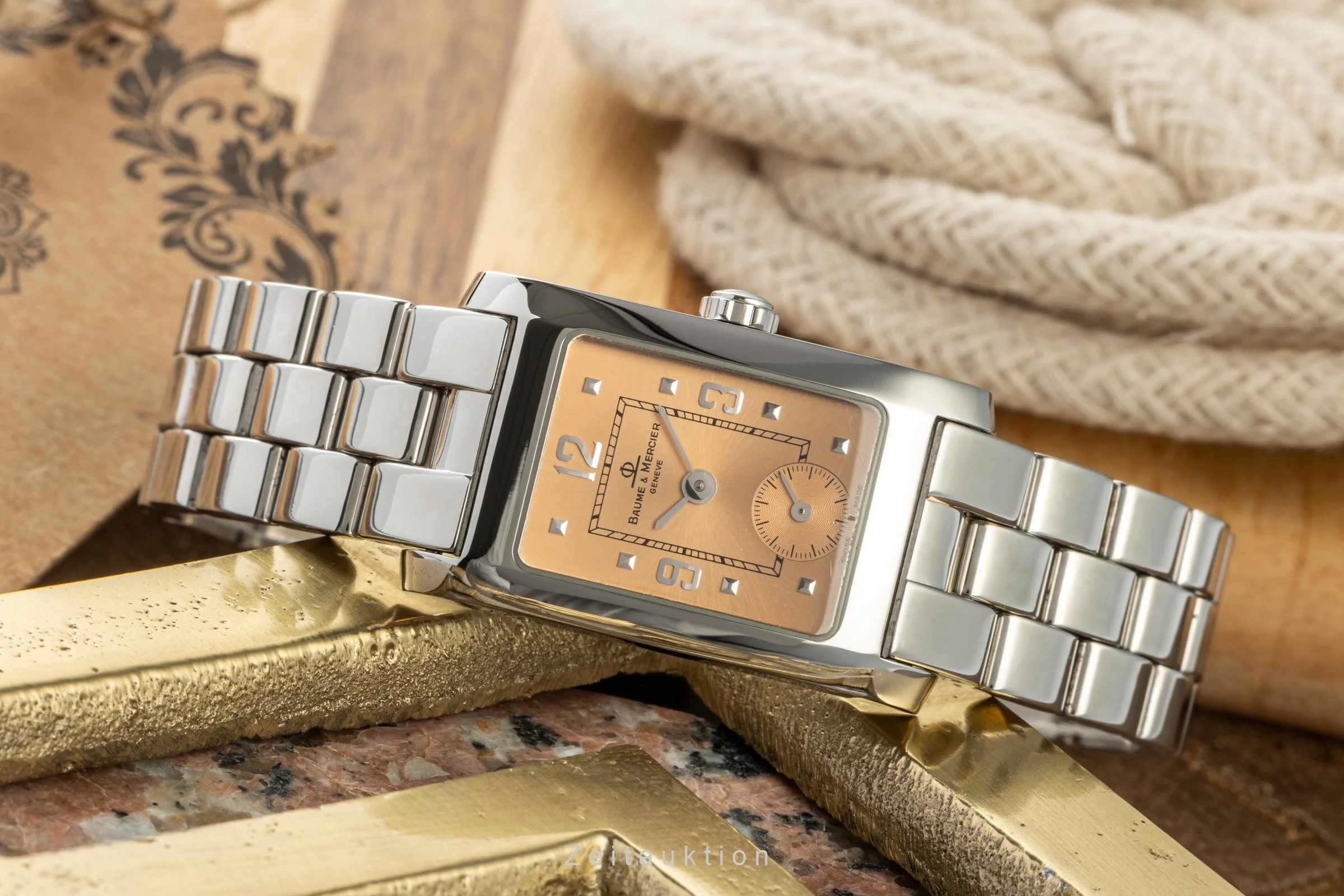 Baume & Mercier Hampton steel quartz women's watch MV045139  [2206524] - Image 2