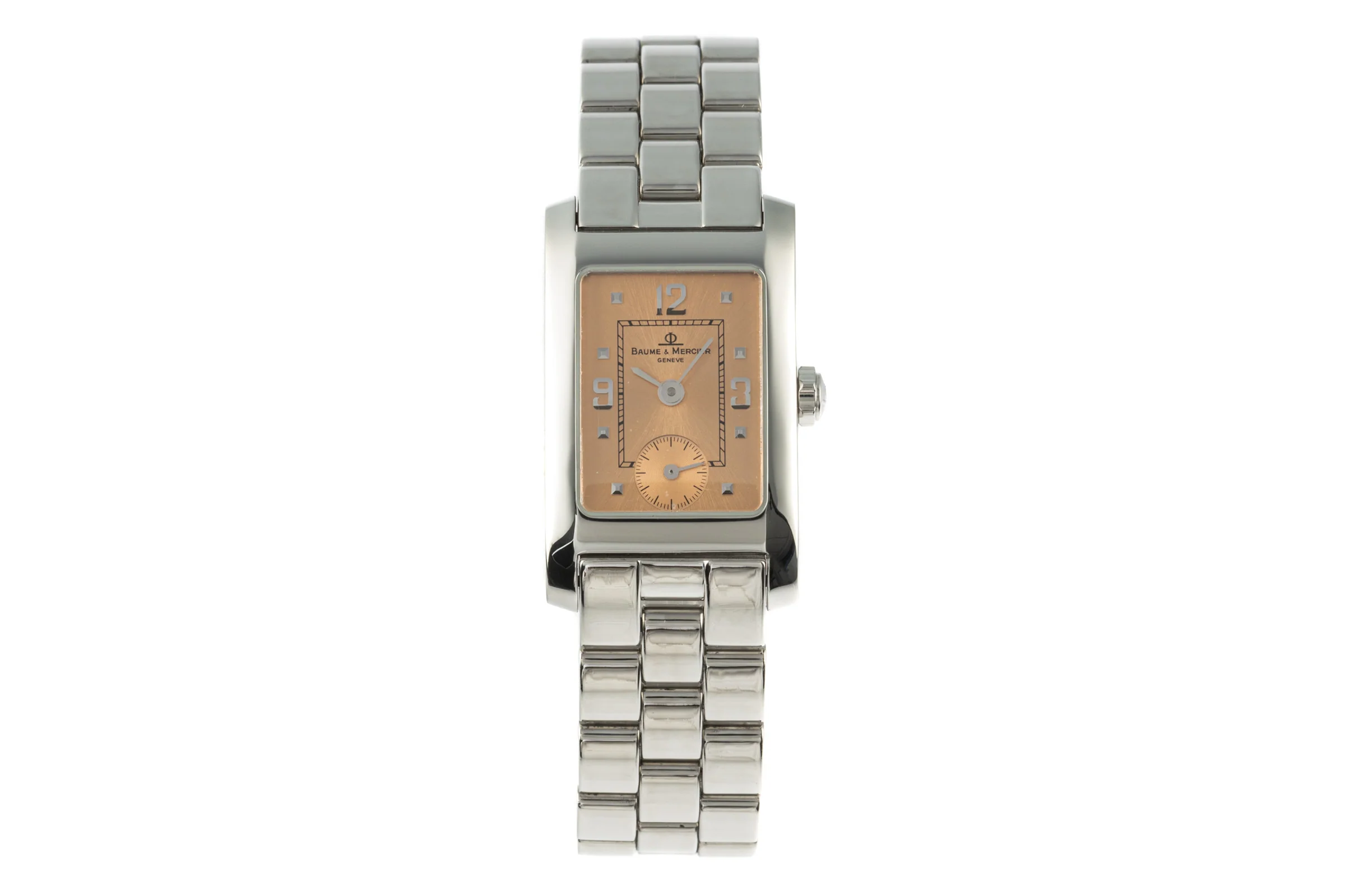 Baume & Mercier Hampton steel quartz women's watch MV045139  [2206524] - Image 4