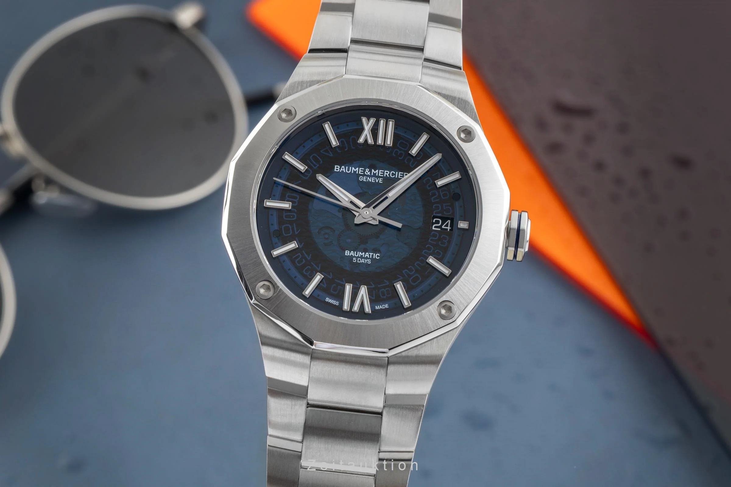 Baume & Mercier Riviera steel automatic men's watch M0A10616   65899  [2505158] - Image 2