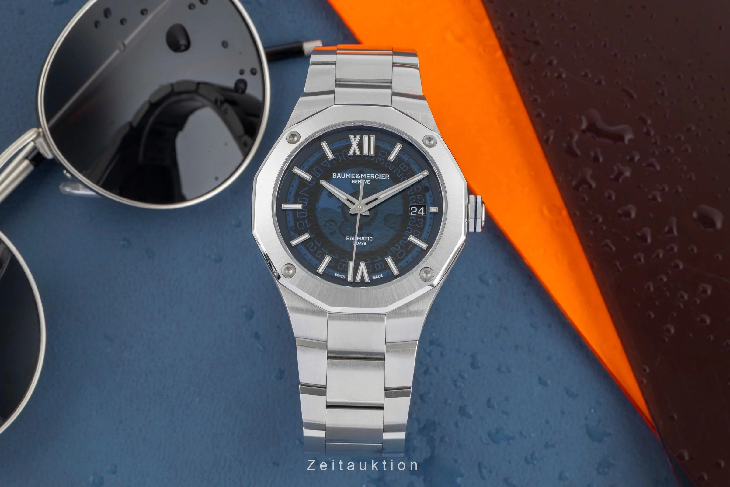 Baume & Mercier Riviera steel automatic men's watch M0A10616   65899  [2505158] - Image 4