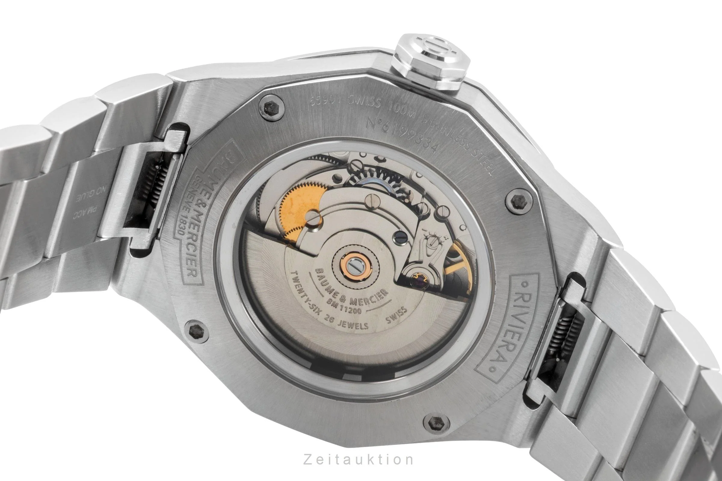 Baume & Mercier Riviera steel automatic men's watch M0A10622  65901  [2505724] - Image 13