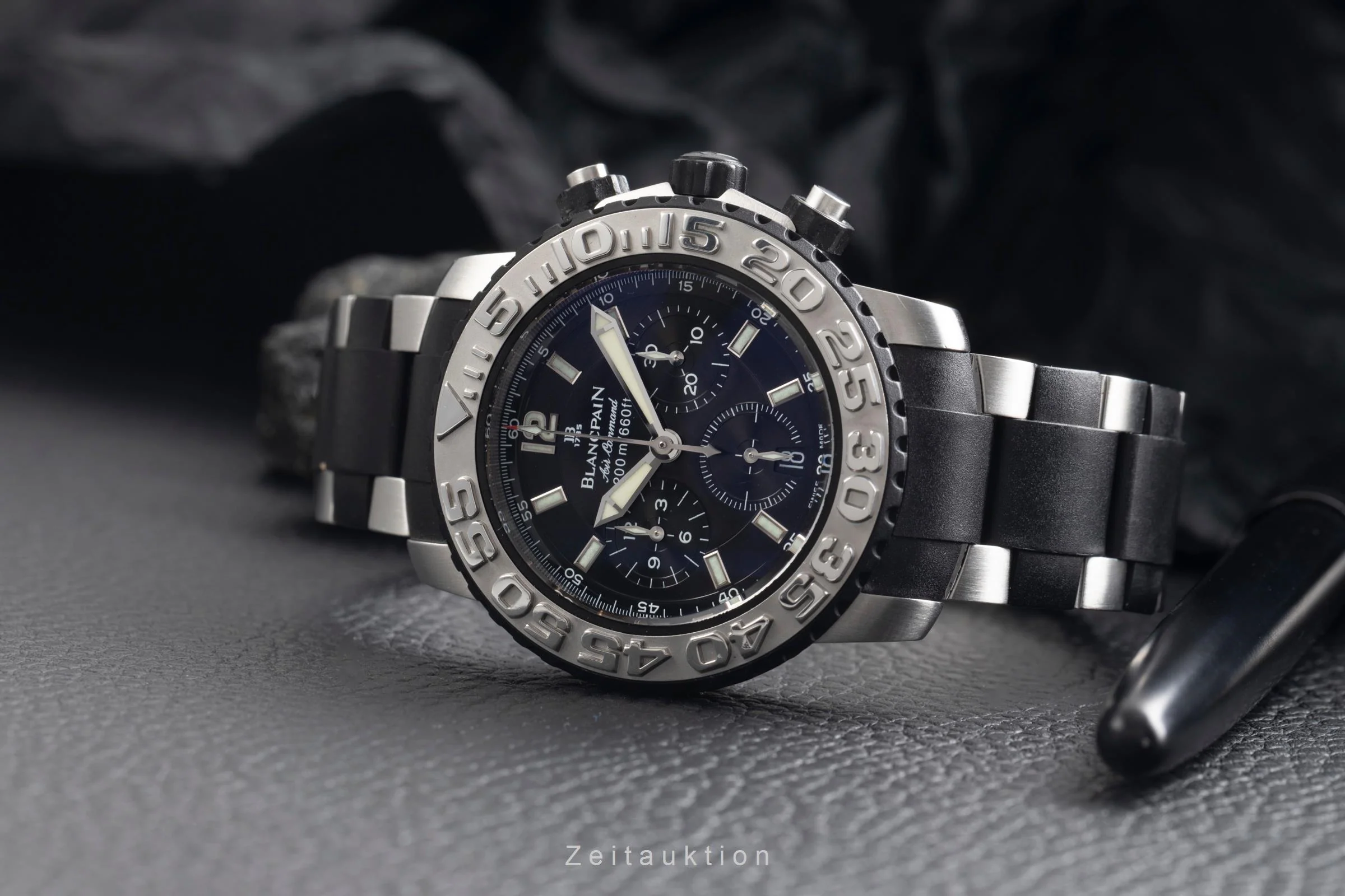 Blancpain Air Command chronograph steel automatic men's watch 2285 F  [2503764] - Image 3
