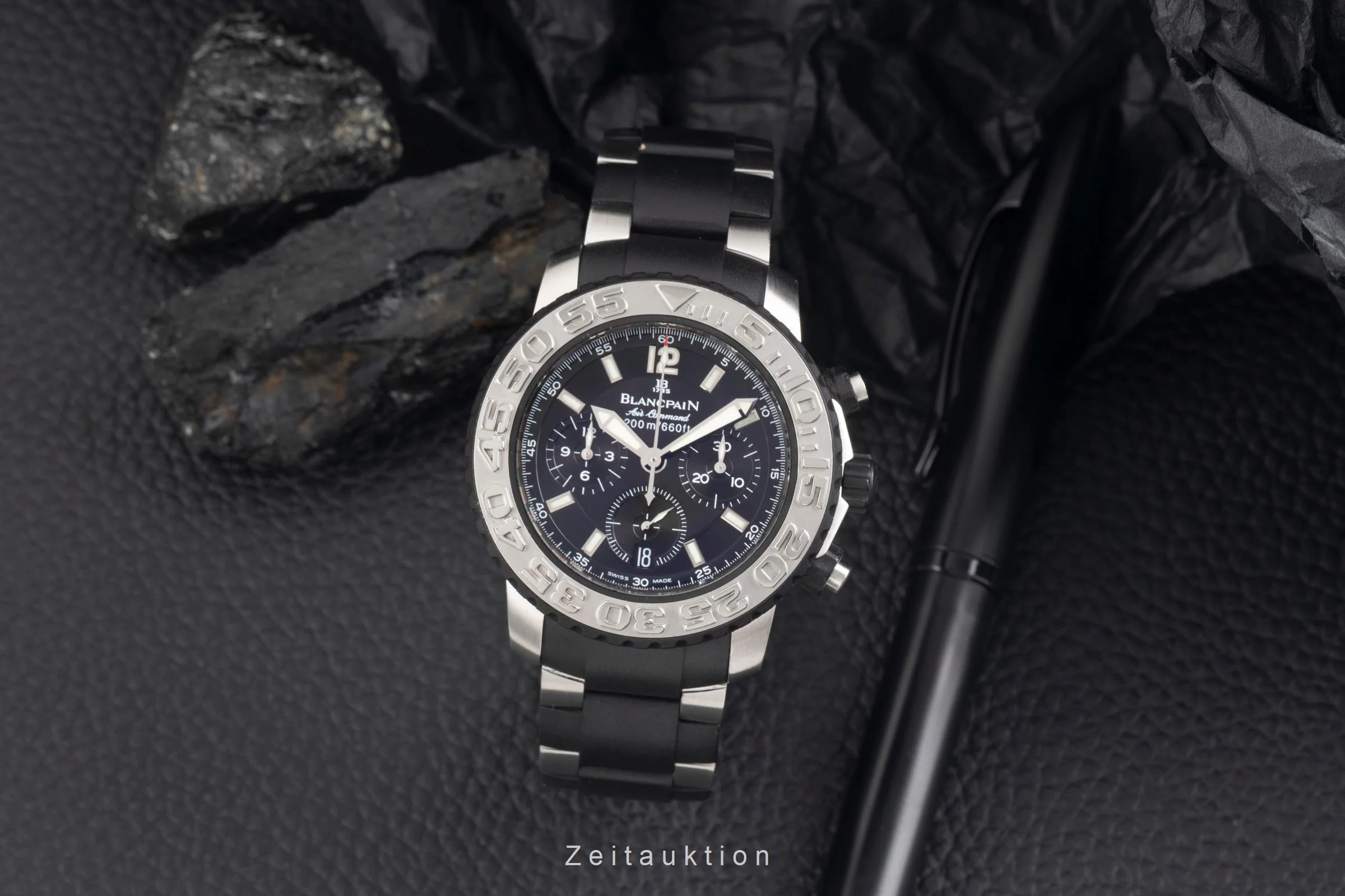 Blancpain Air Command chronograph steel automatic men's watch 2285 F  [2503764] - Image 4