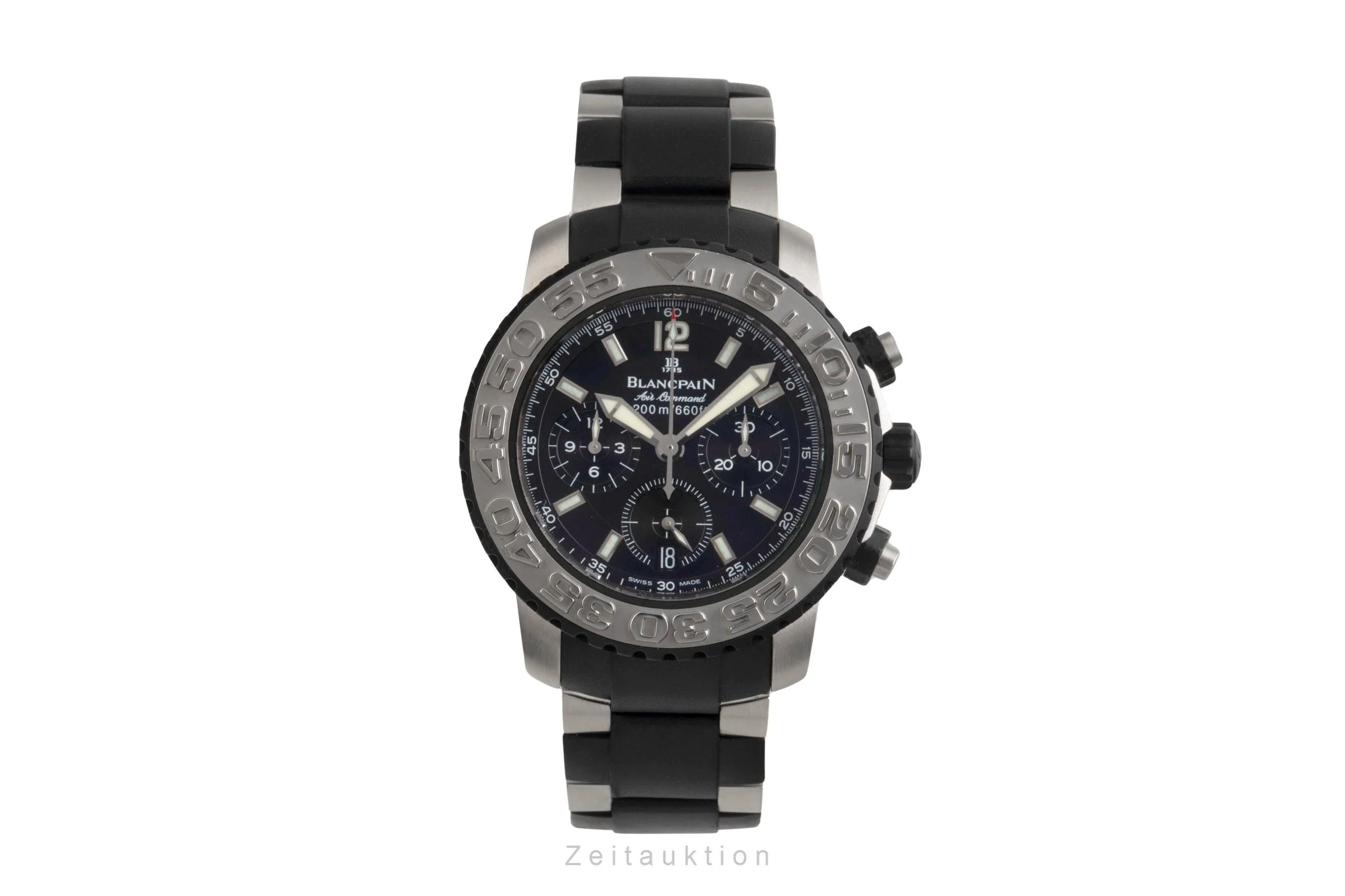 Blancpain Air Command chronograph steel automatic men's watch 2285 F  [2503764] - Image 5