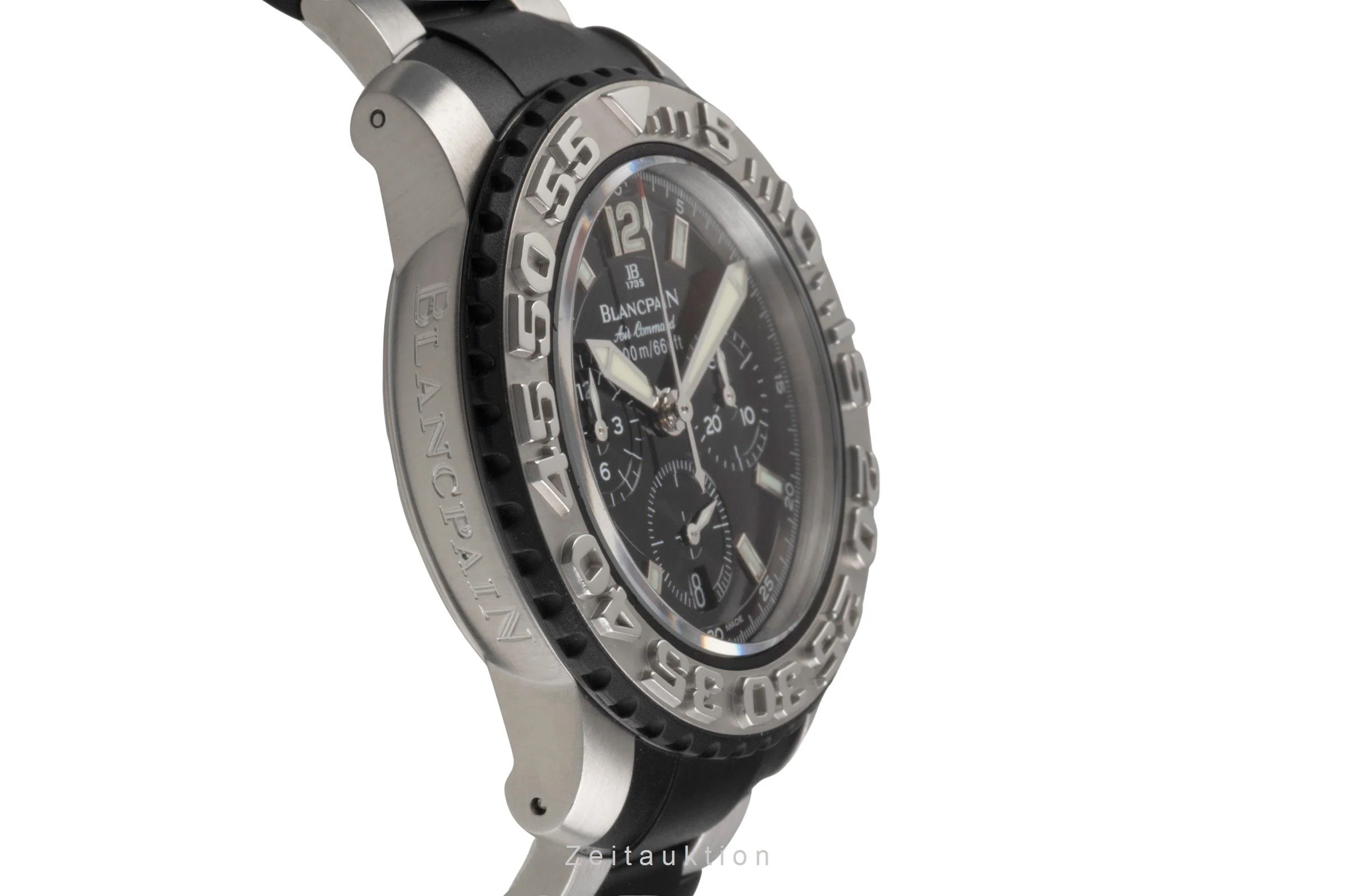 Blancpain Air Command chronograph steel automatic men's watch 2285 F  [2503764] - Image 8