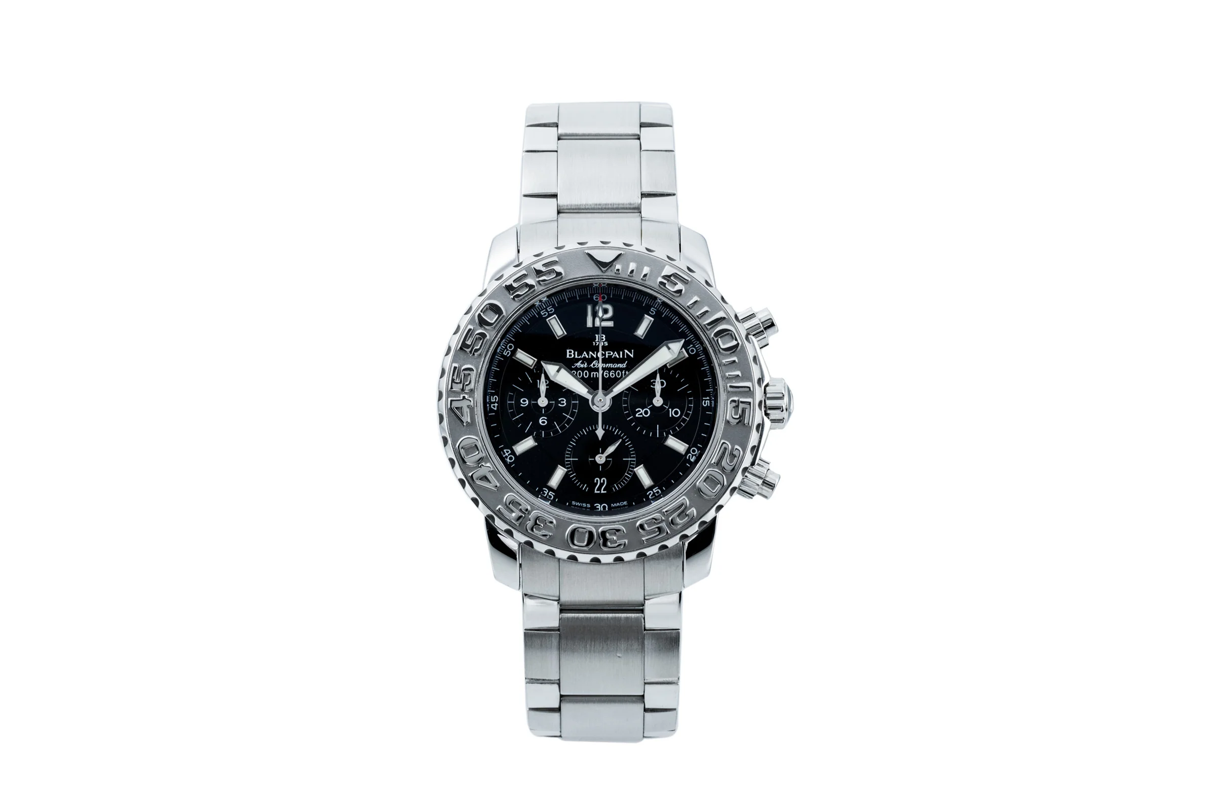 Blancpain Air Command chronograph steel automatic men's watch 2285F-1130-64BDS  [2101573] - Image 4