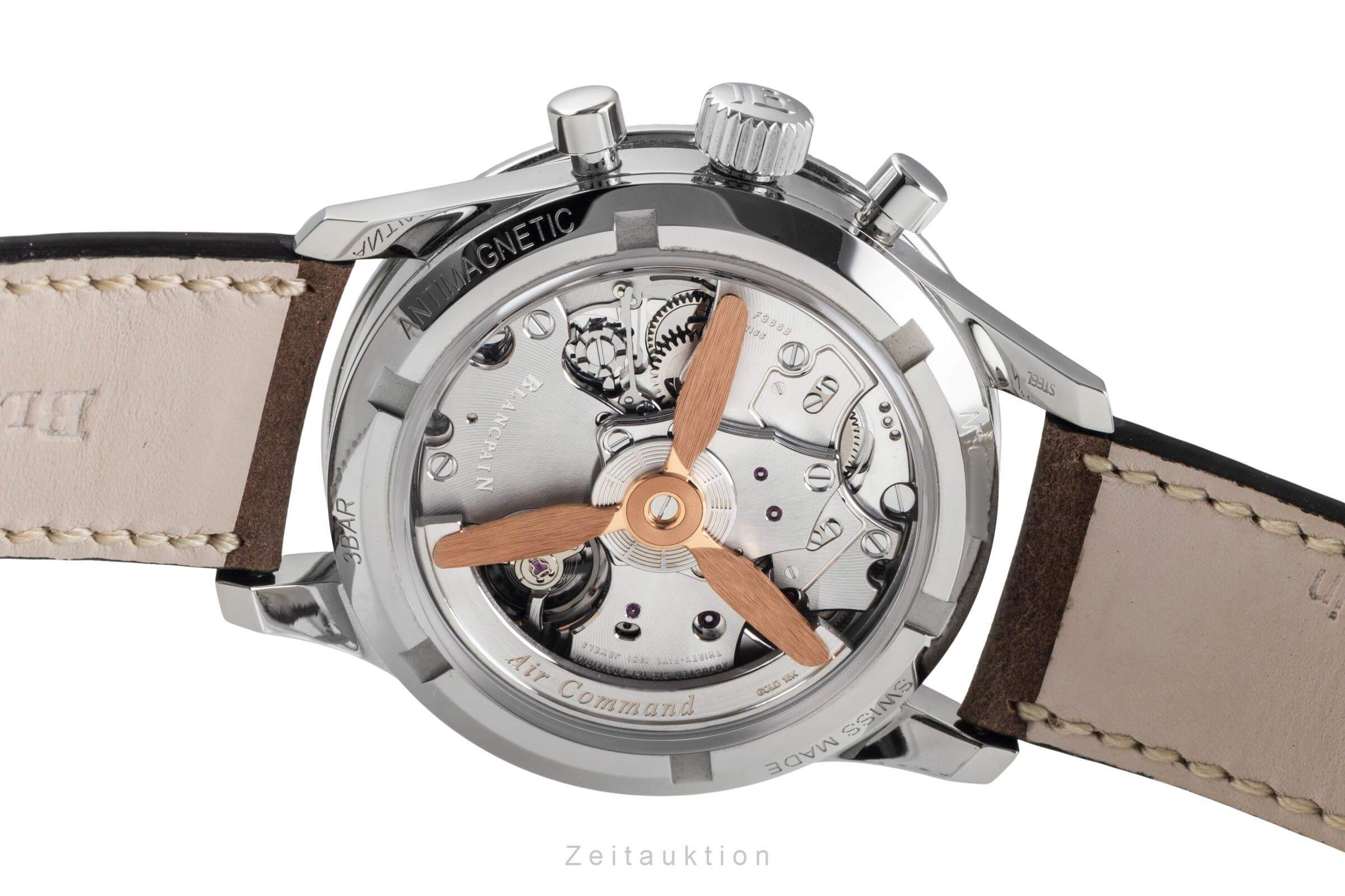 Blancpain Air Command chronograph steel automatic men's watch AC01-1130 LP: 22900EUR Limited  [2500814] - Image 11