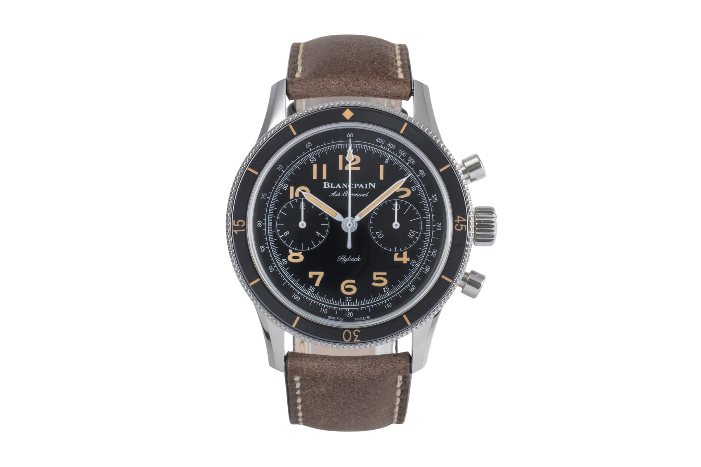 Blancpain Air Command chronograph steel automatic men's watch AC01-1130 LP: 22900EUR Limited  [2500814] - Image 5