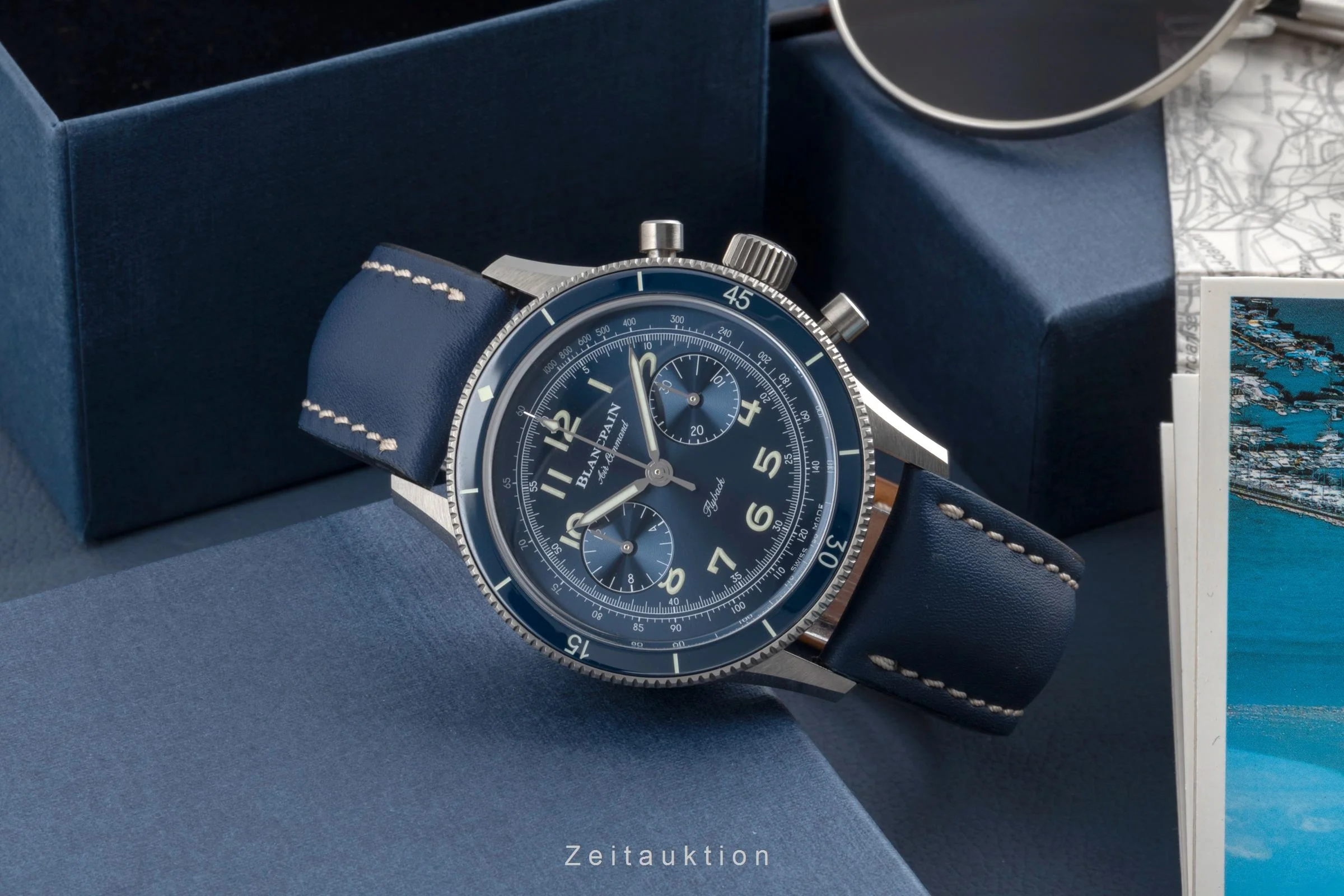 Blancpain Air Command chronograph titanium automatic men's watch AC02-12B40-63B LP: 22050EUR  [2504752] - Image 3