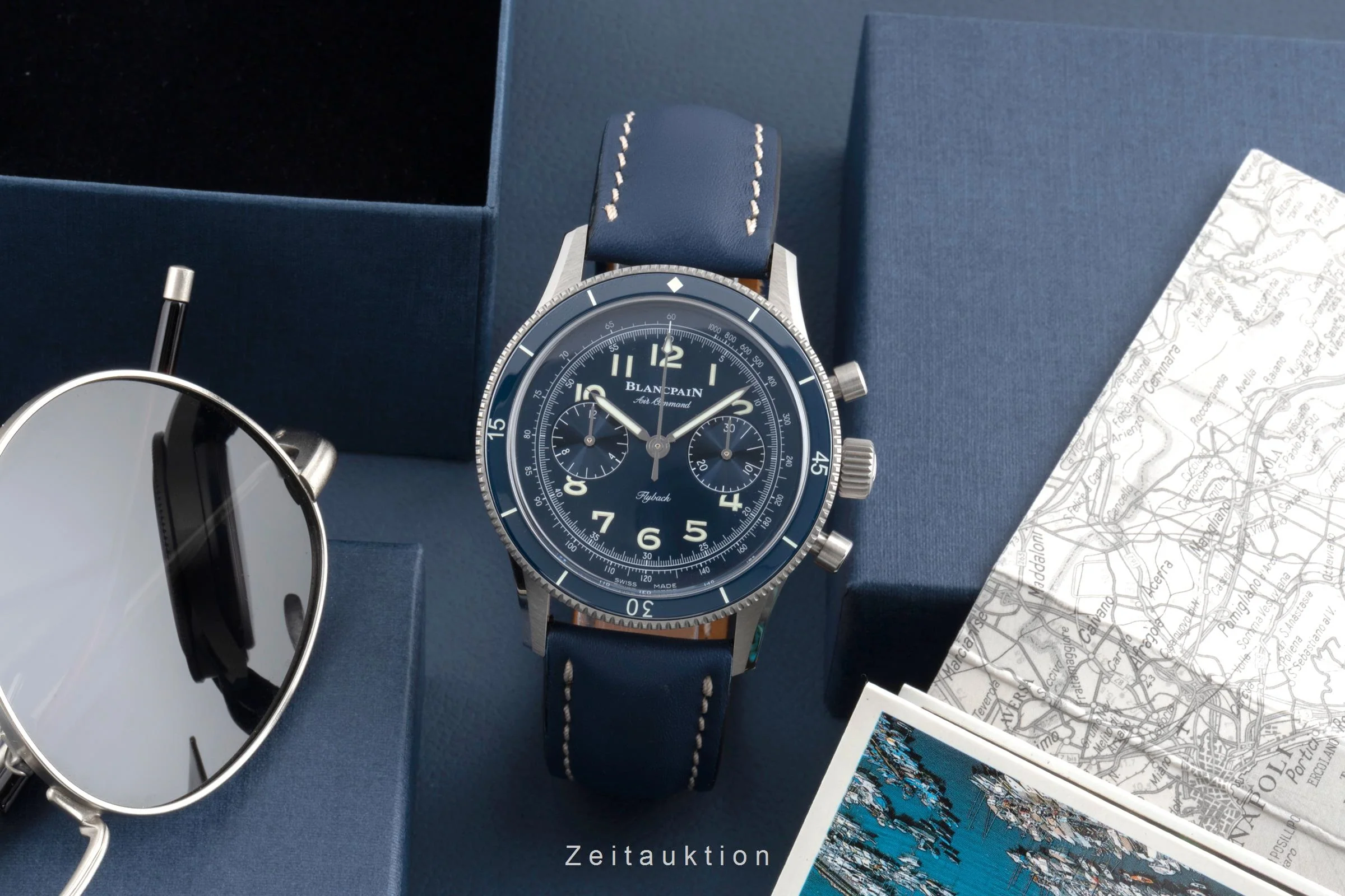 Blancpain Air Command chronograph titanium automatic men's watch AC02-12B40-63B LP: 22050EUR  [2504752] - Image 4