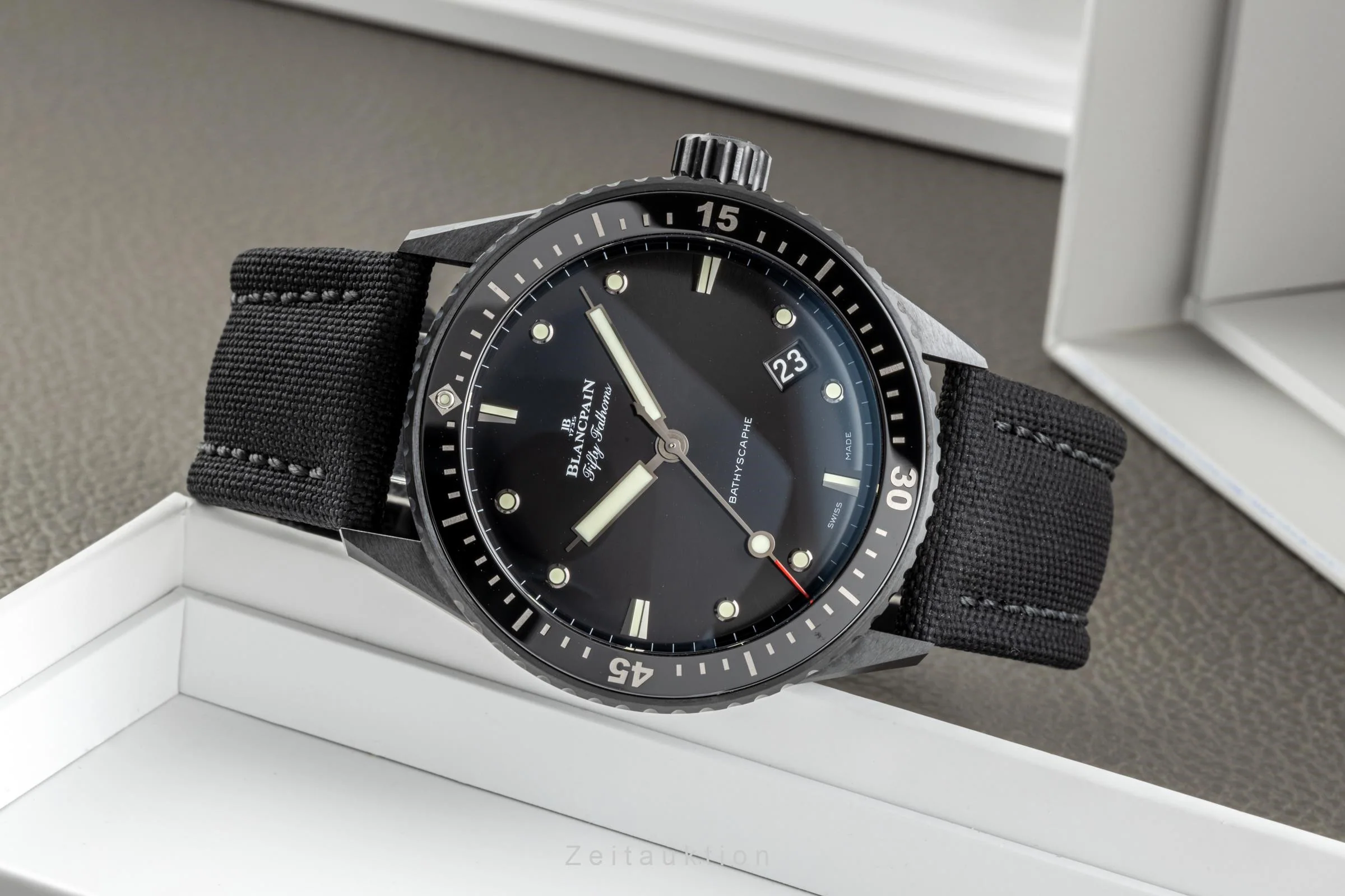 Blancpain Fifty Fathoms ceramic automatic men's watch 5000-0130-B52A LP: 13650EUR  [2302800] - Image 2